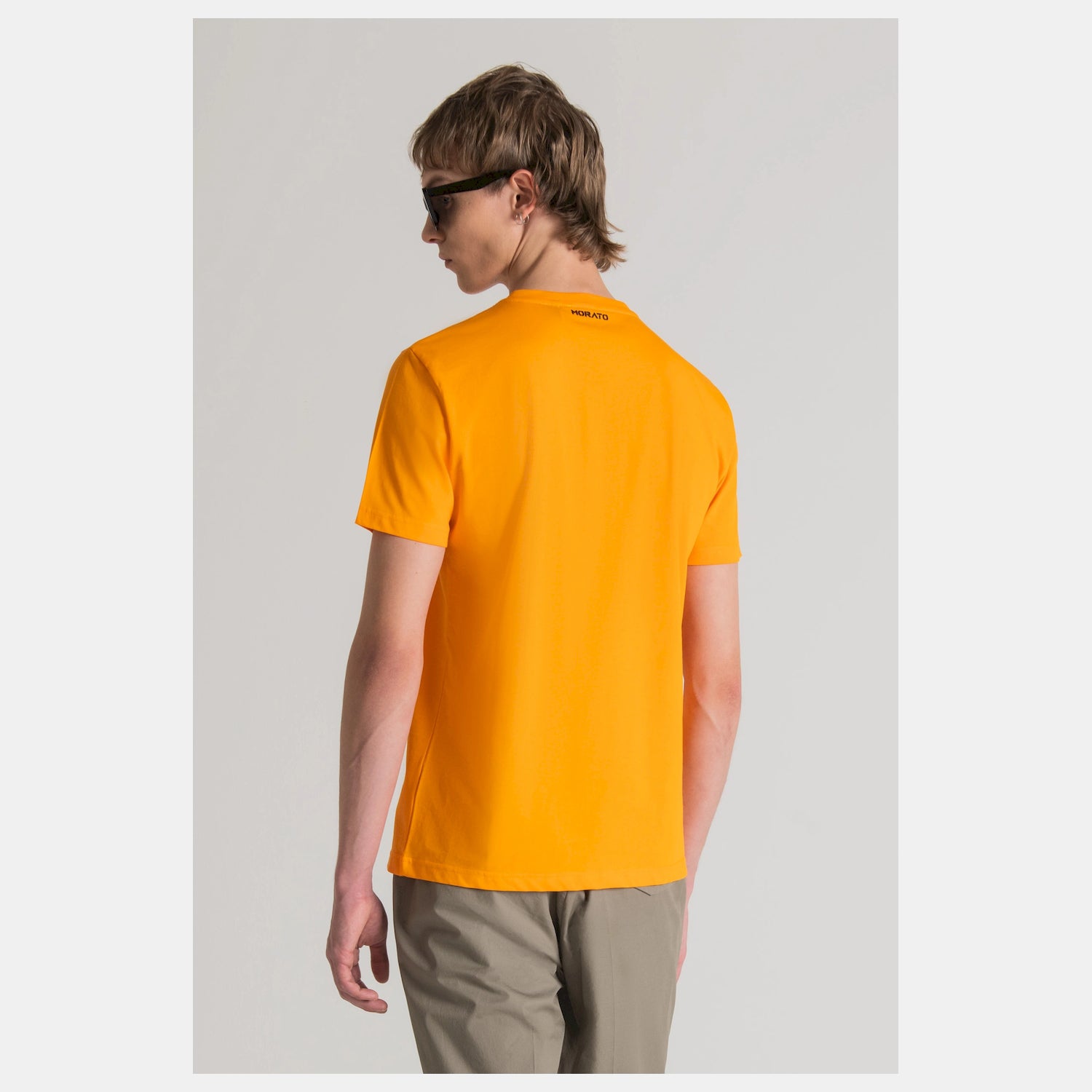 Antony Morato T Shirt Mmks02281 Orange Laranja_shot2