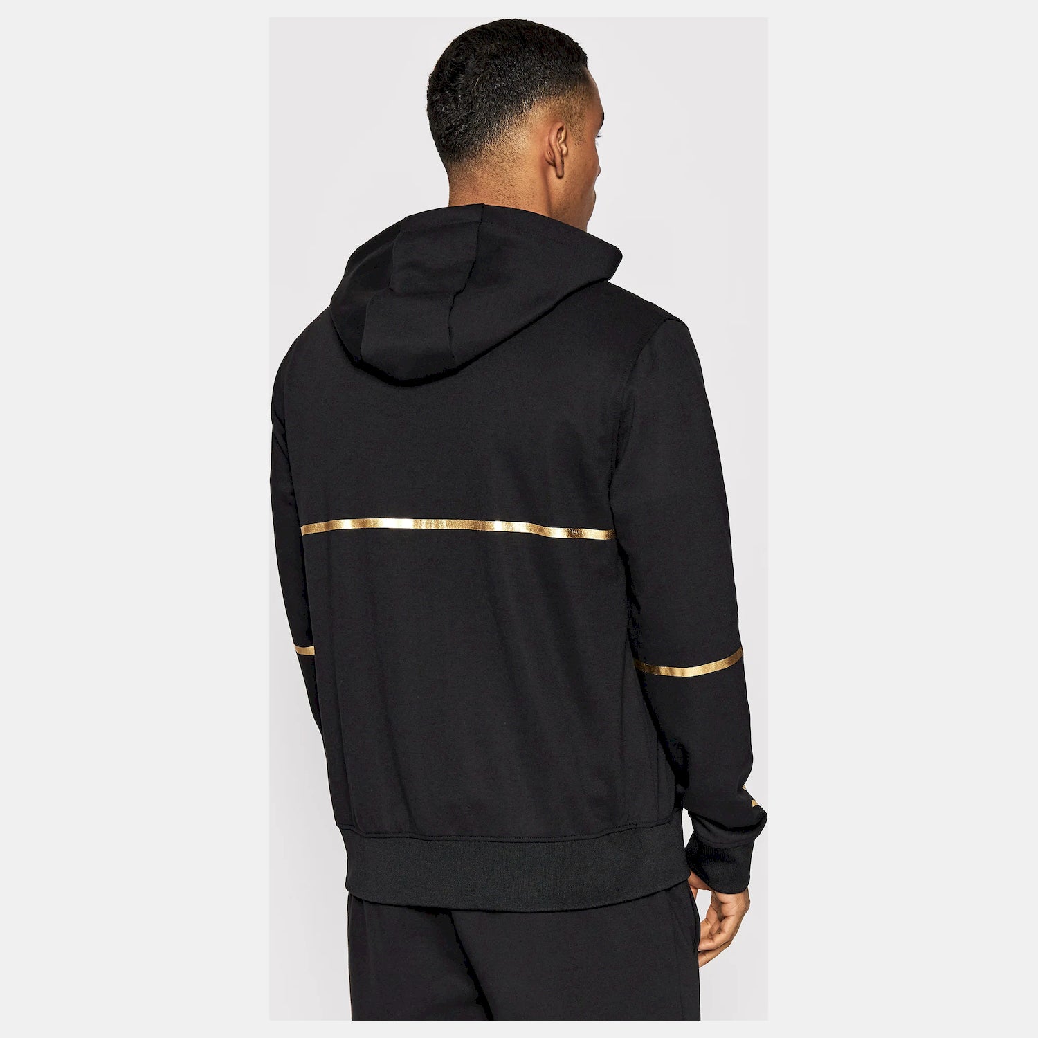 Armani Exchange Blusao Jackets 3lzmnb Z9n1z Blk Gold Preto Ouro_shot2