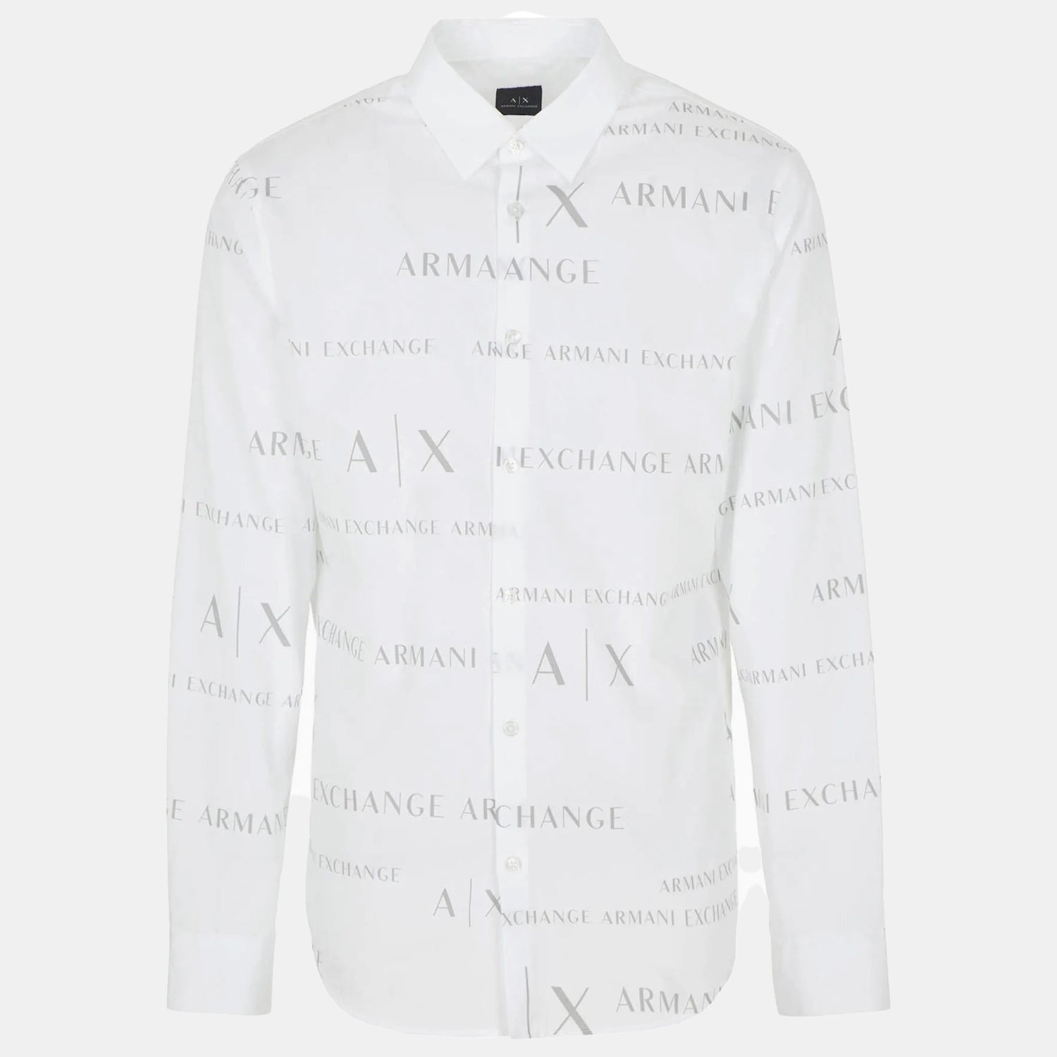 Armani Exchange Camisa  Shirt 6rzc17 Znxlz White Branco_shot4