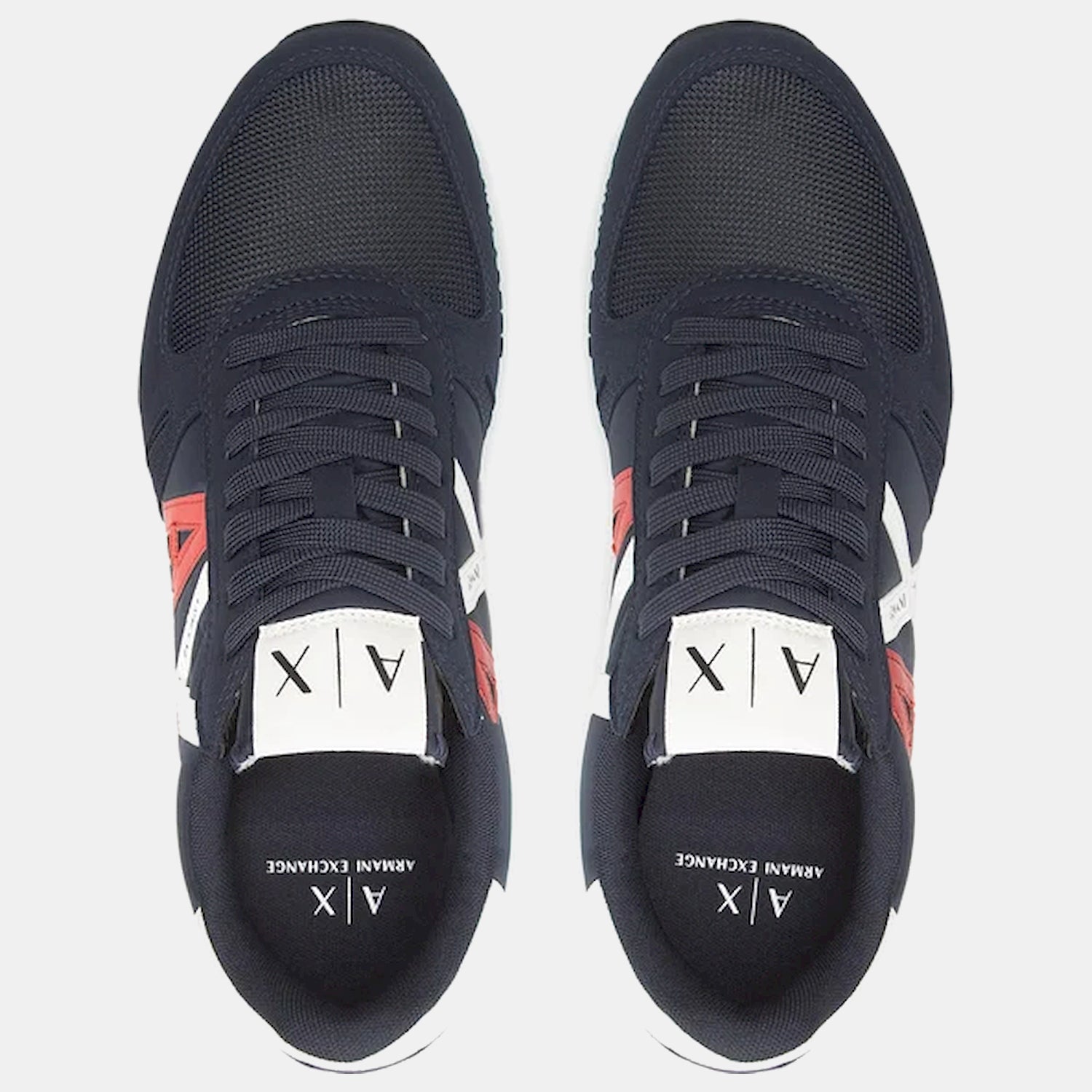 Armani Exchange Sapatilhas Sneakers Shoes Xux017 Xv028 Navy Red Navy Vermelho_shot3