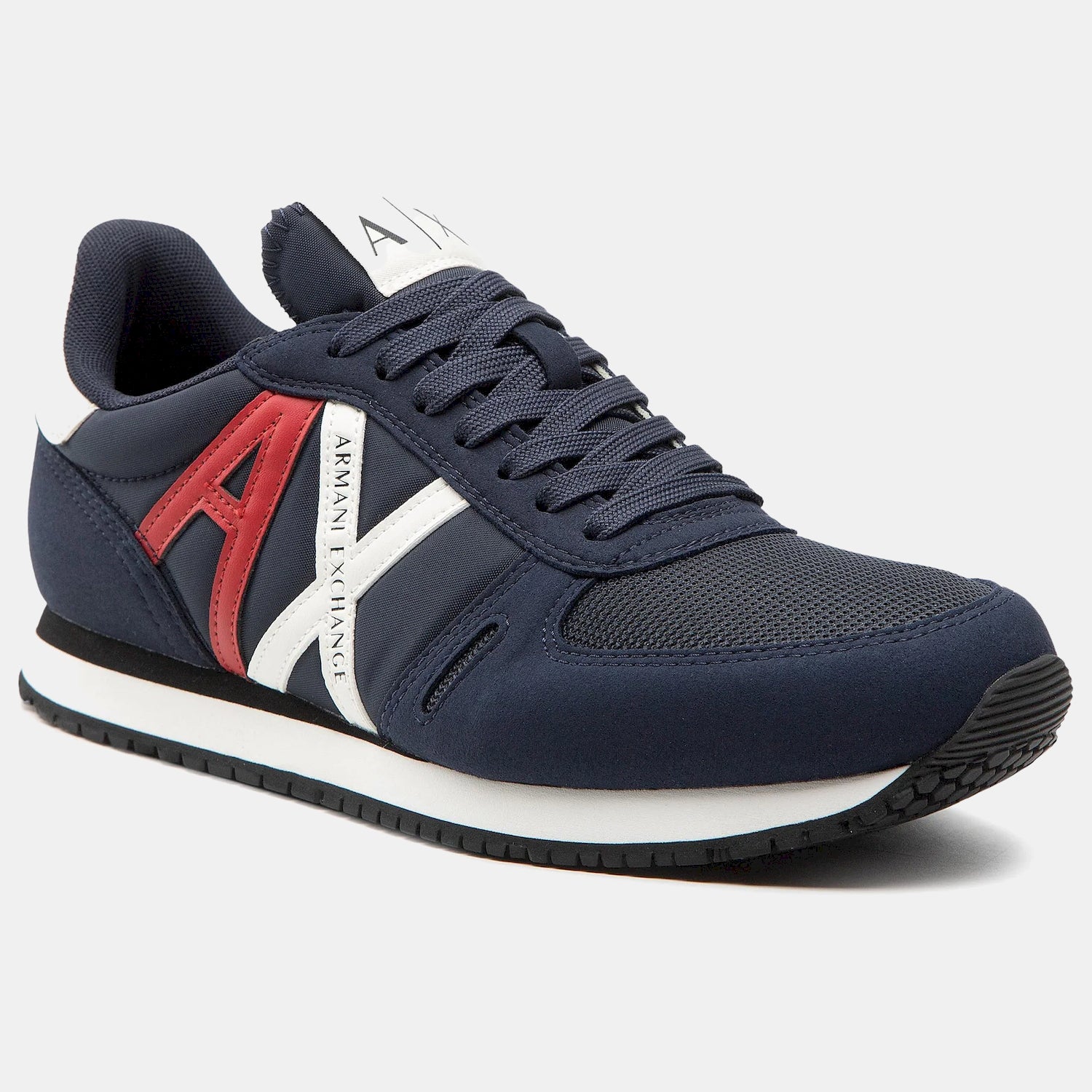 Armani Exchange Sapatilhas Sneakers Shoes Xux017 Xv028 Navy Red Navy Vermelho_shot5