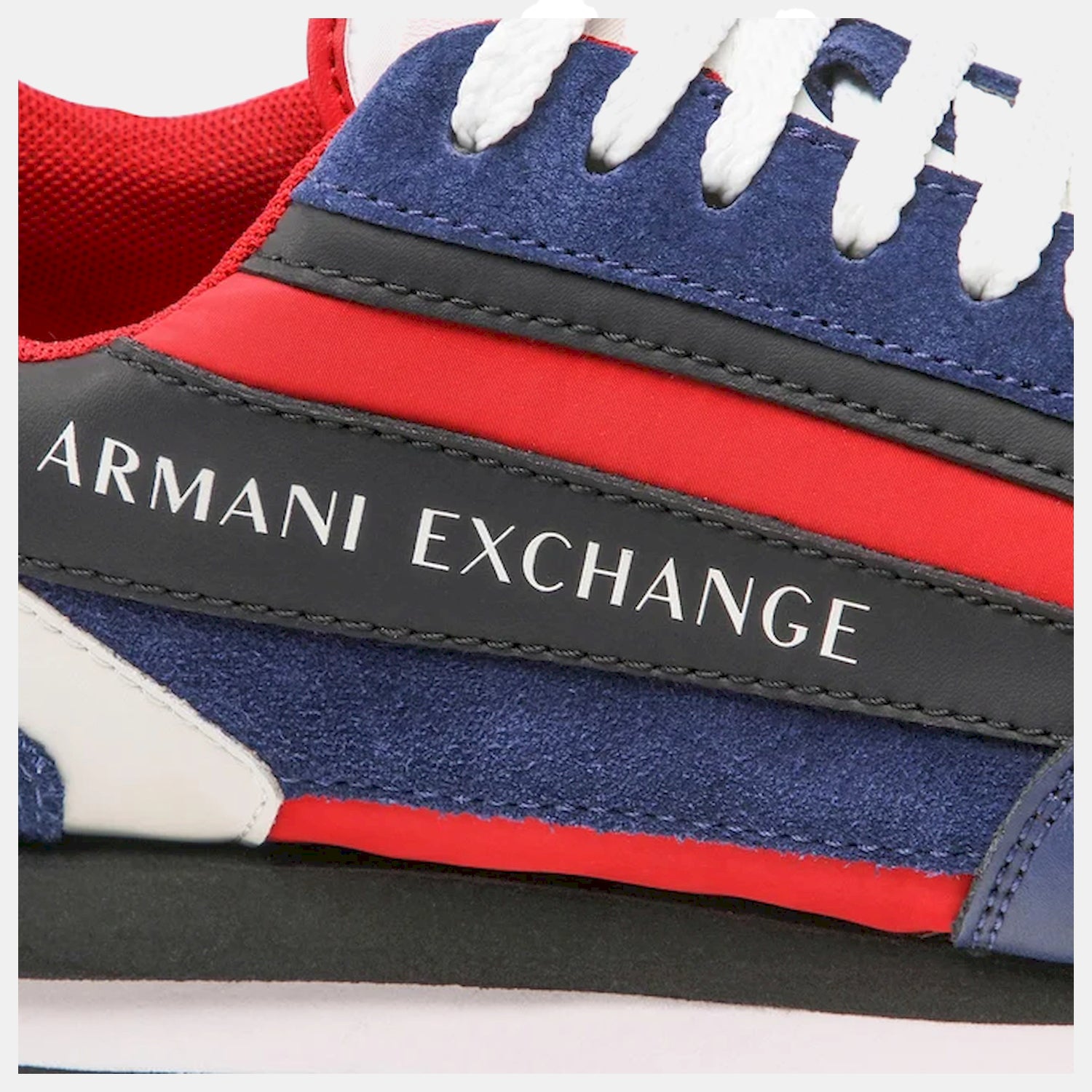 Armani Exchange Sapatilhas Sneakers Shoes Xux101 Xv294 Navy Red Navy Vermelho_shot4