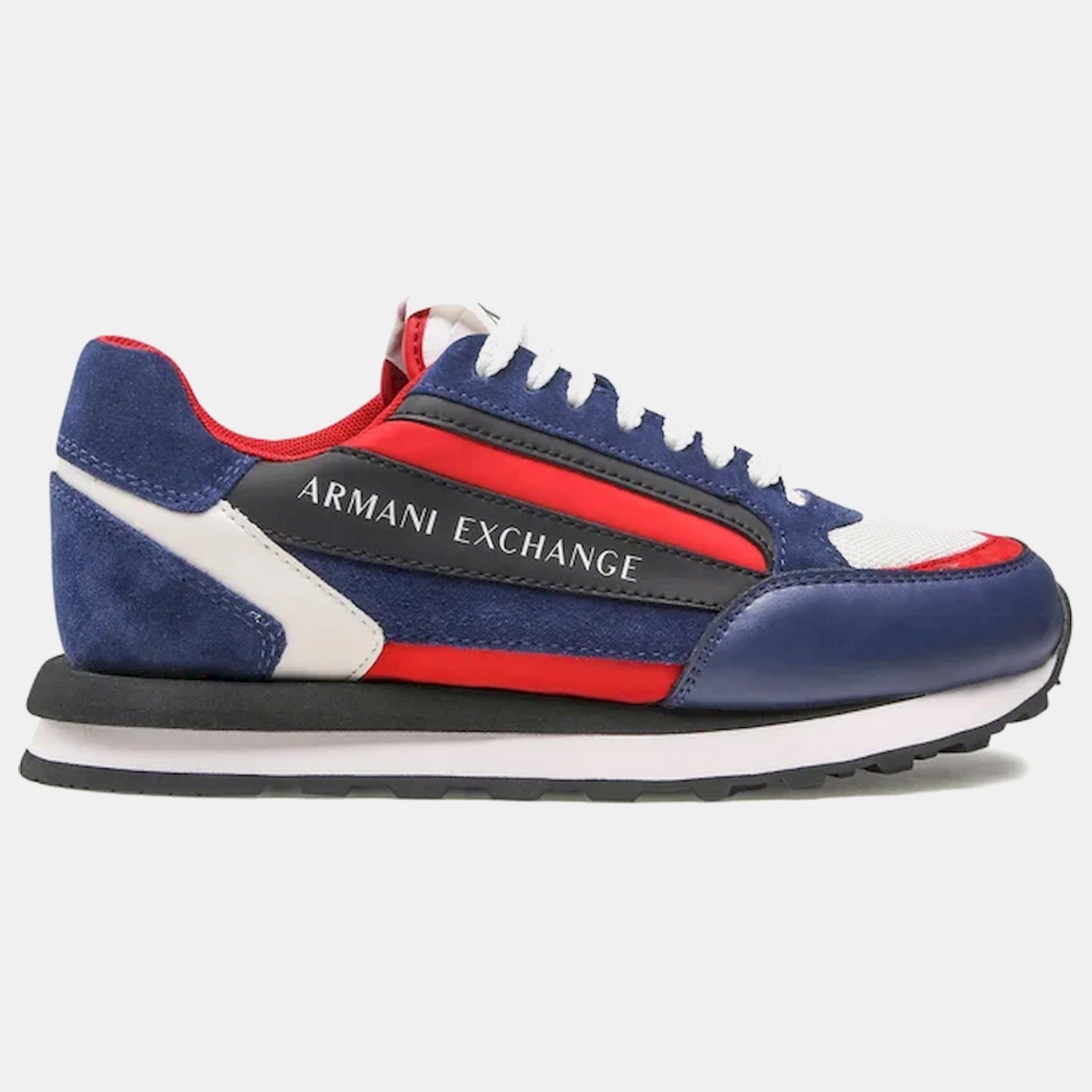 Armani Exchange Sapatilhas Sneakers Shoes Xux101 Xv294 Navy Red Navy Vermelho_shot5