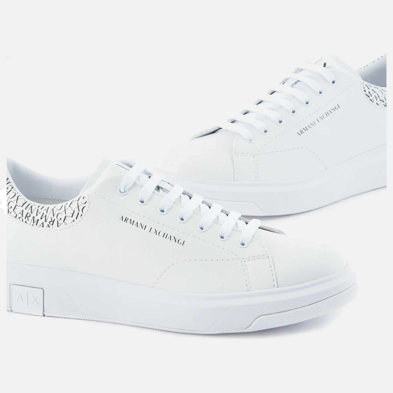 Armani Exchange Sapatilhas Sneakers Shoes Xux123 Xv761 White.logo Branco_shot3