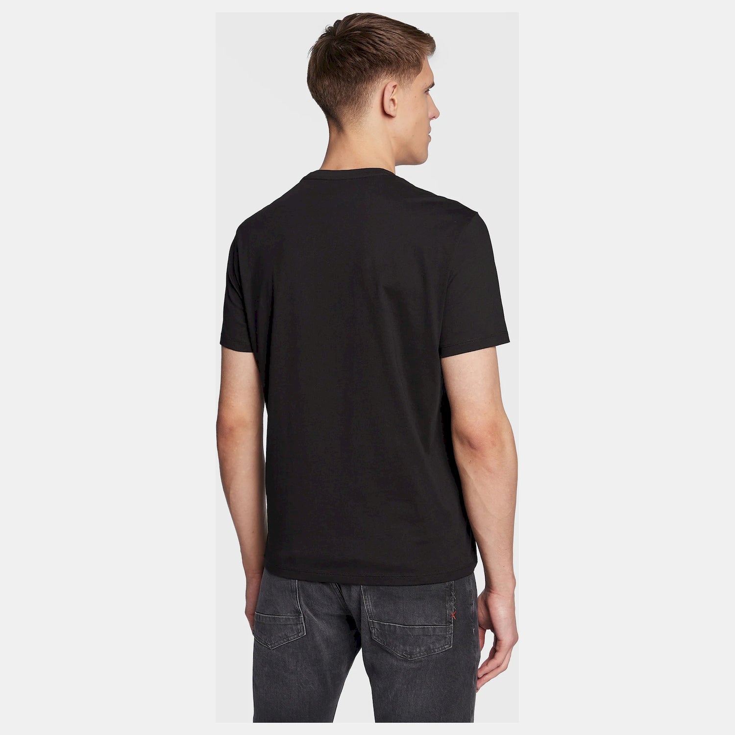 Armani Exchange T Shirt 3rztag Zj8ez Black Preto_shot1