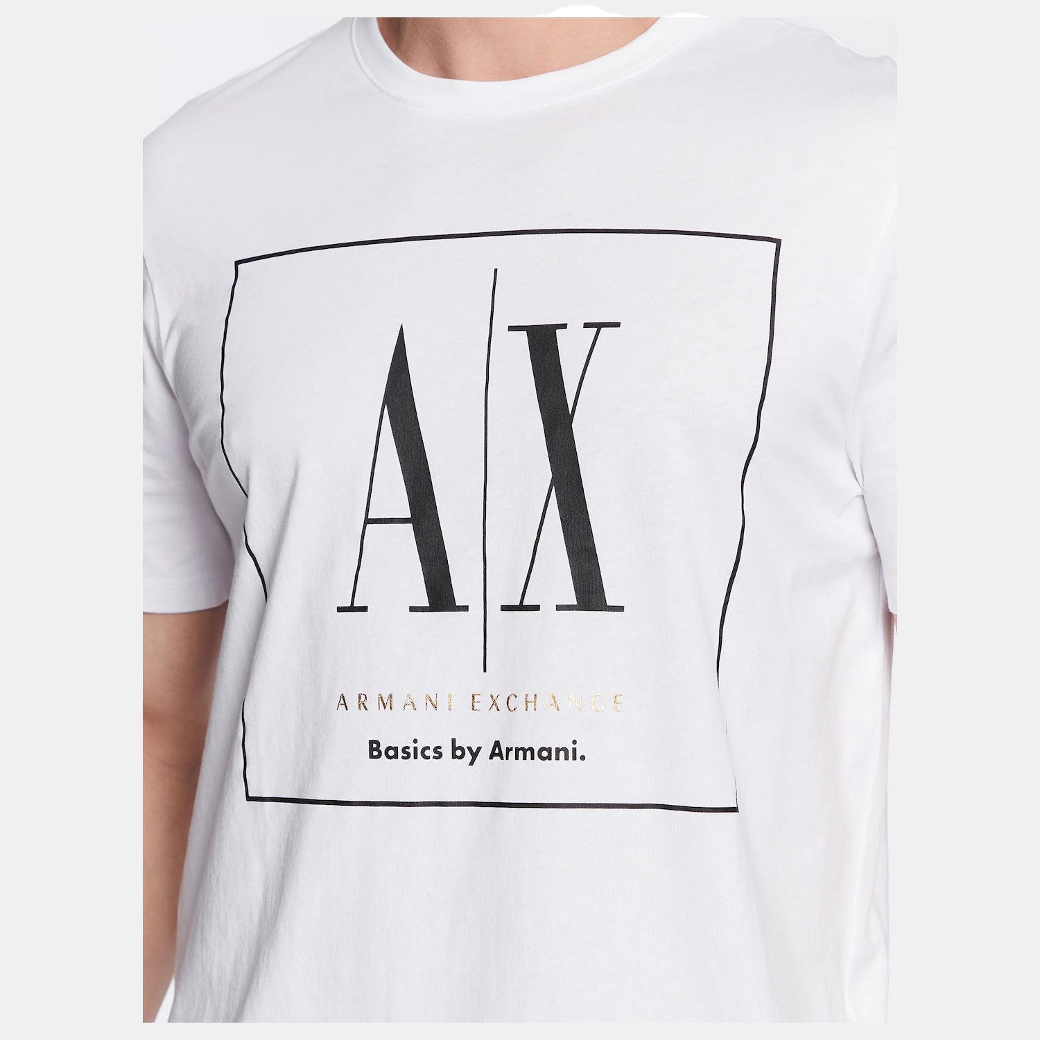 Armani Exchange T Shirt 3rztag Zj8ez White Branco_shot2