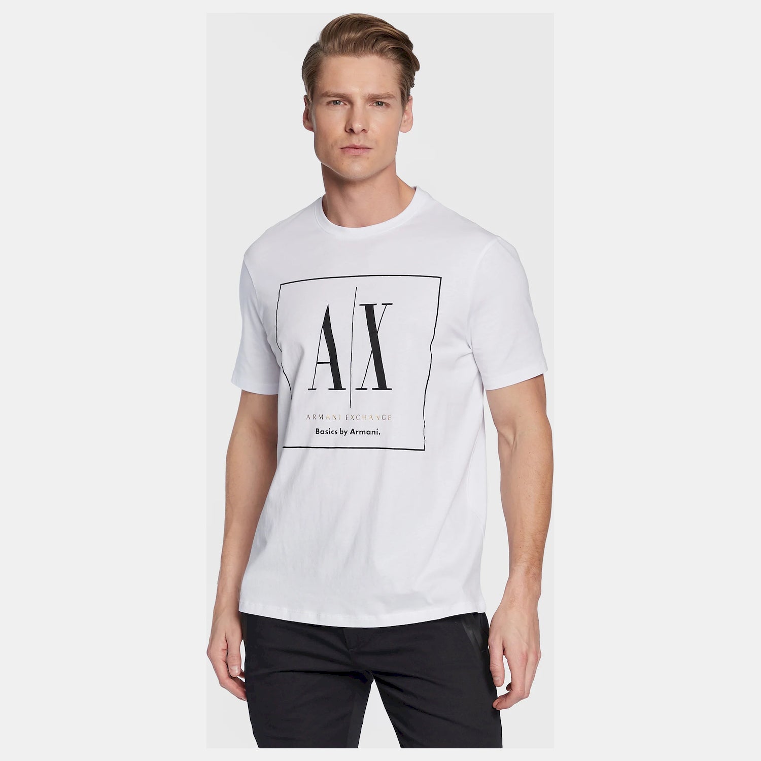 Armani Exchange T Shirt 3rztag Zj8ez White Branco_shot3