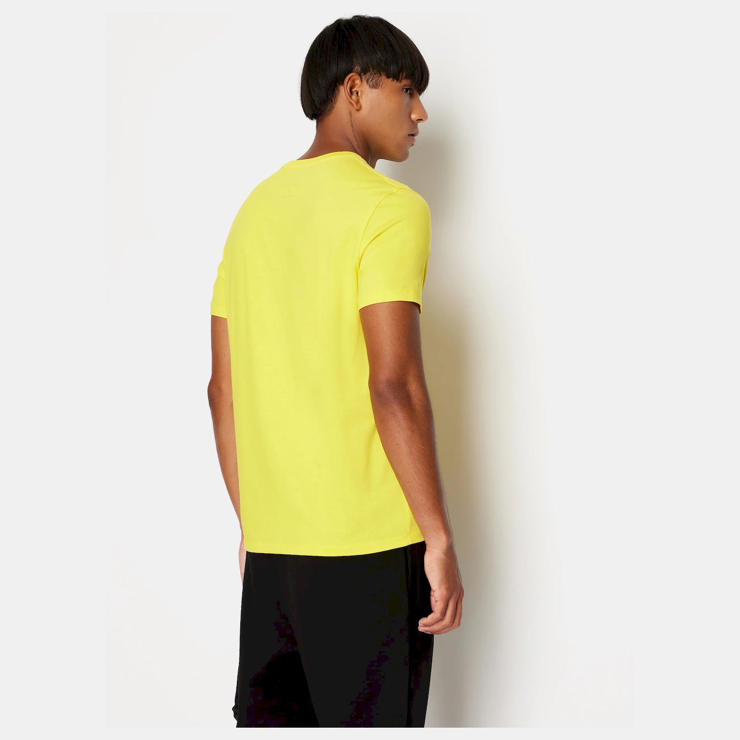 Armani Exchange T Shirt 6rztad Zja5z Yellow Amarelo_shot1