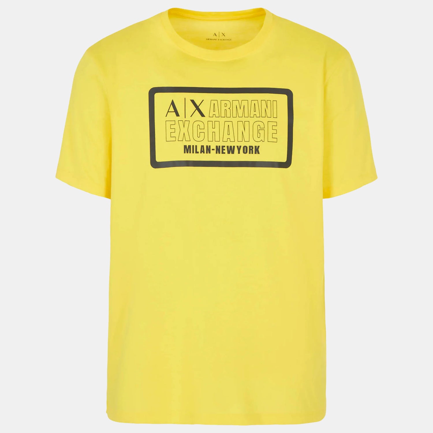 Armani Exchange T Shirt 6rztad Zja5z Yellow Amarelo_shot3