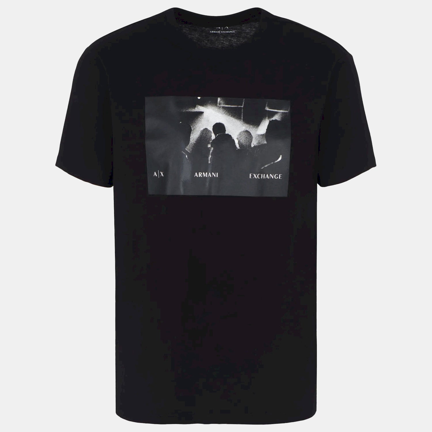 Armani Exchange T Shirt 6rzthr Zjbyz Black Preto_shot2