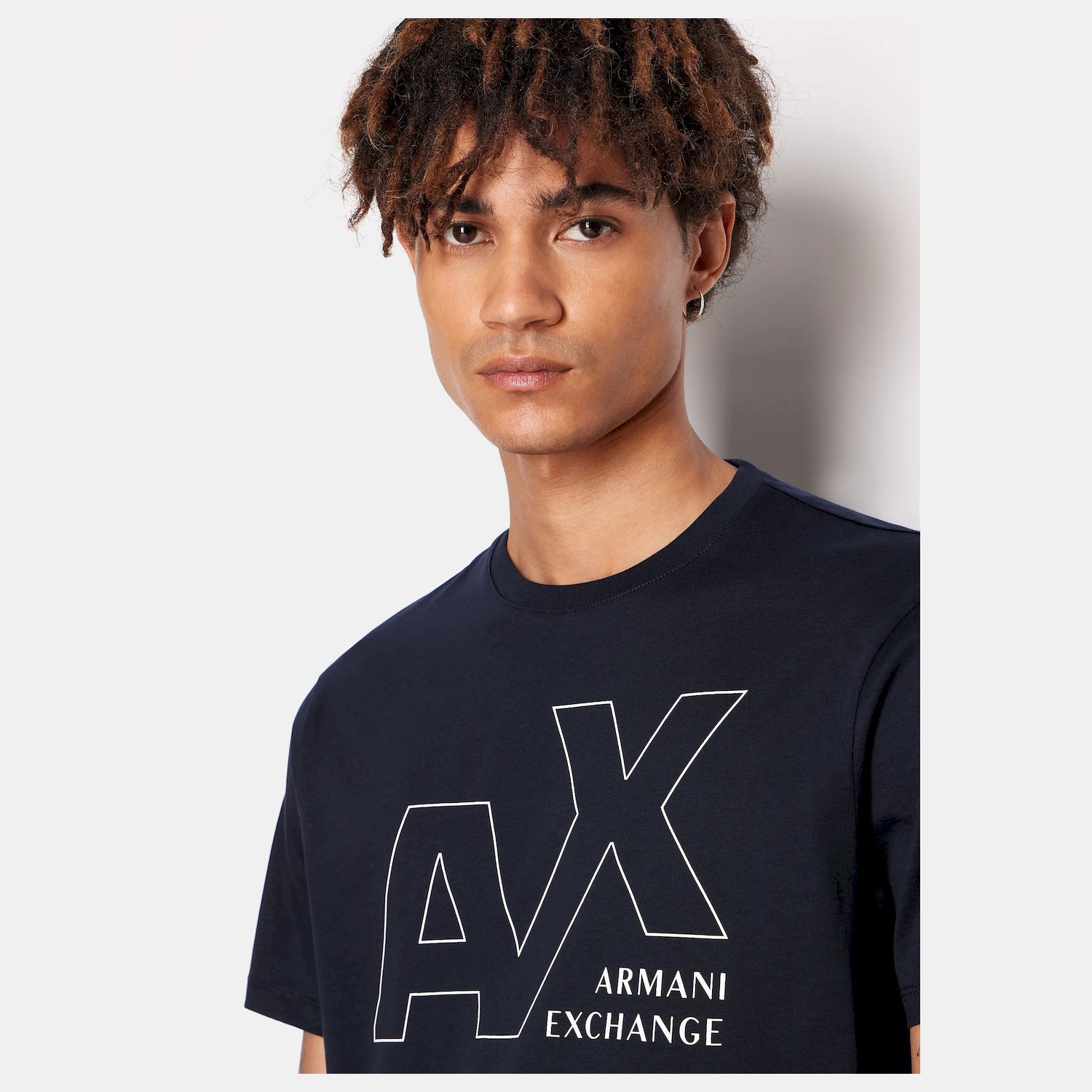 Armani Exchange T Shirt 6rztje Zj9az Navy Navy_shot3