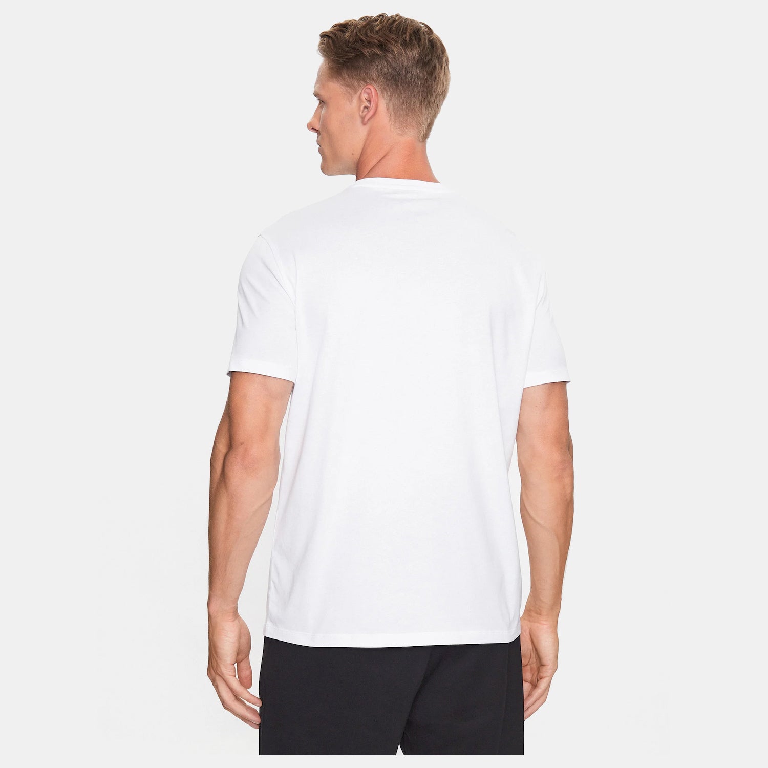 Armani Exchange T Shirt 6rztke Zj8ez White Branco_shot1