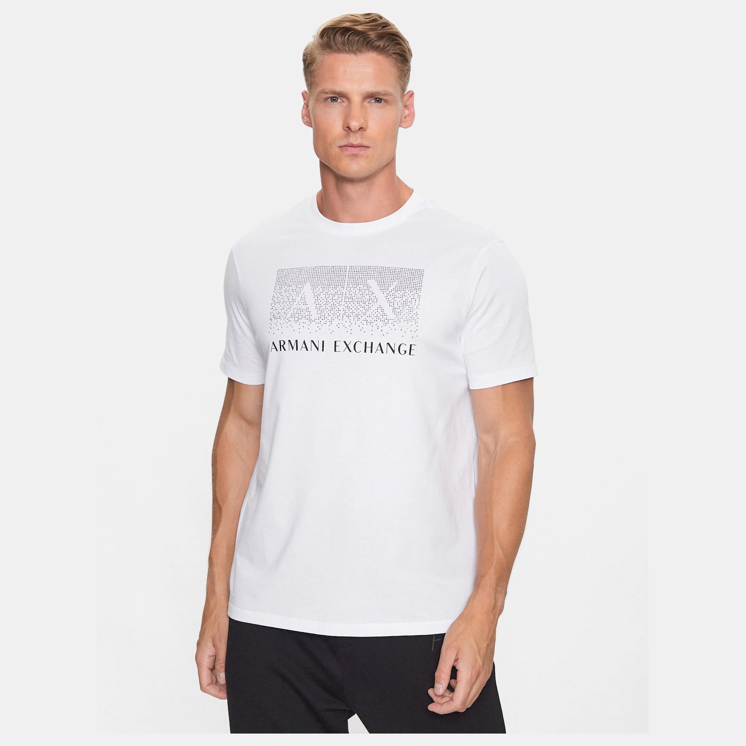 Armani Exchange T Shirt 6rztke Zj8ez White Branco_shot4