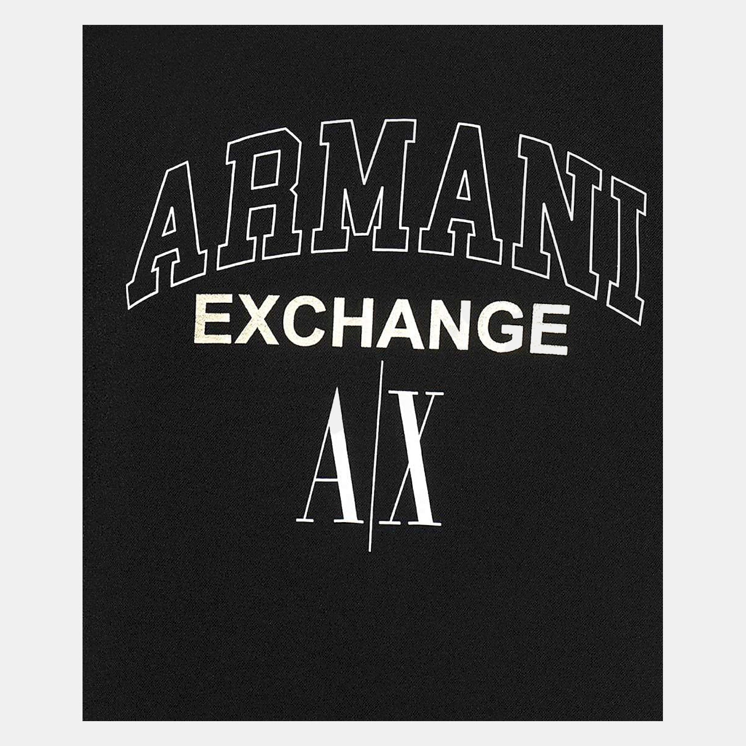 Armani Exchange Top 6ryh16 Yn9jz Black Preto_shot3