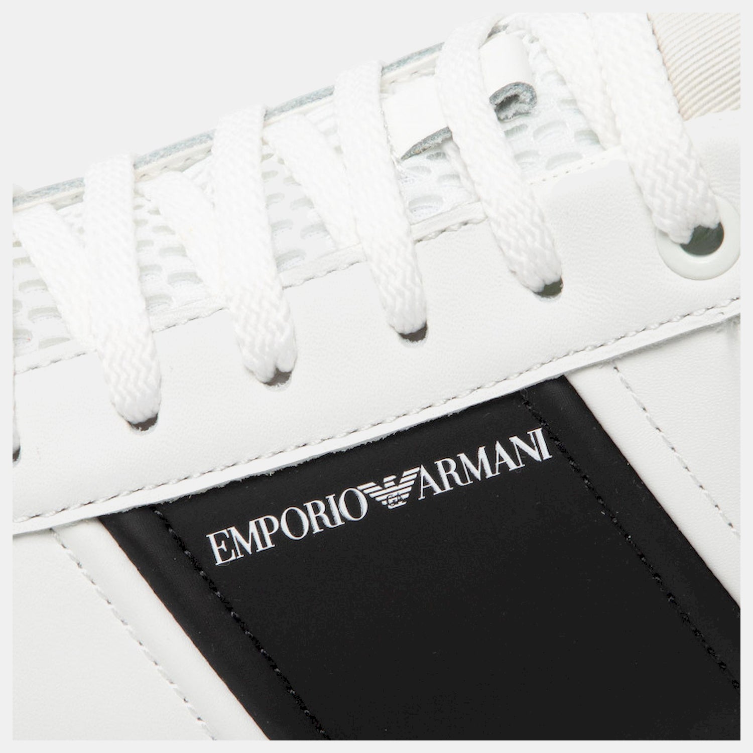 Armani Sapatilhas Sneakers Shoes X4x570 Xn010 Whi Black Branco Preto_shot7