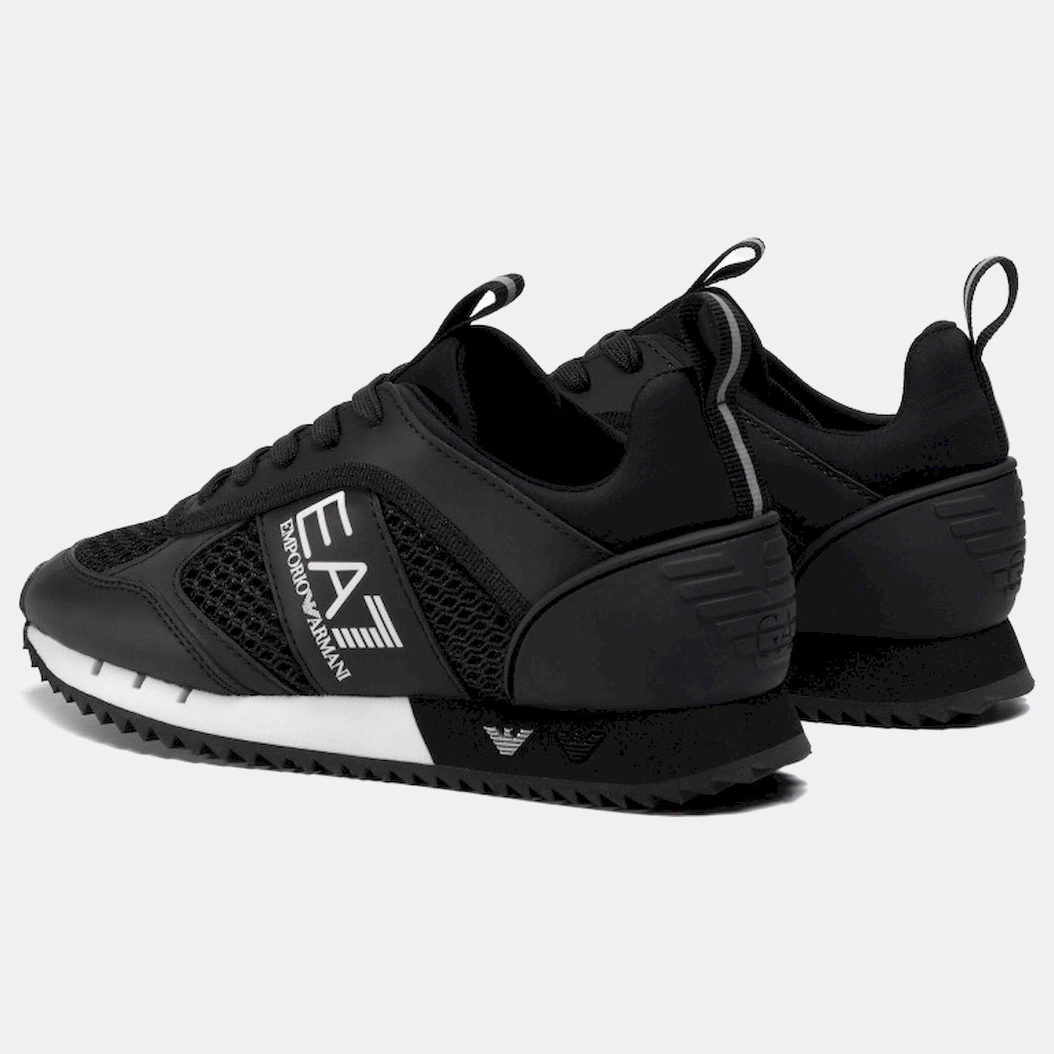 Armani Sapatilhas Sneakers X8x027 Xk050 Black Preto_shot4