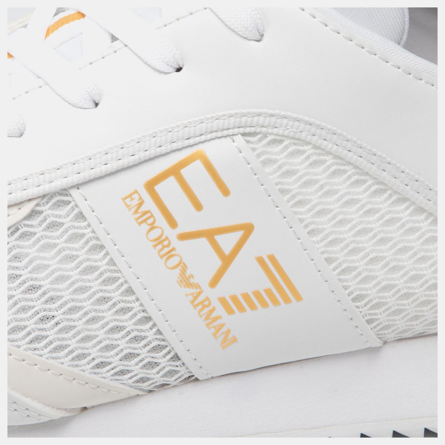 Armani Sapatilhas Sneakers X8x027 Xk050 Whi Gold Branco Dourado_shot6