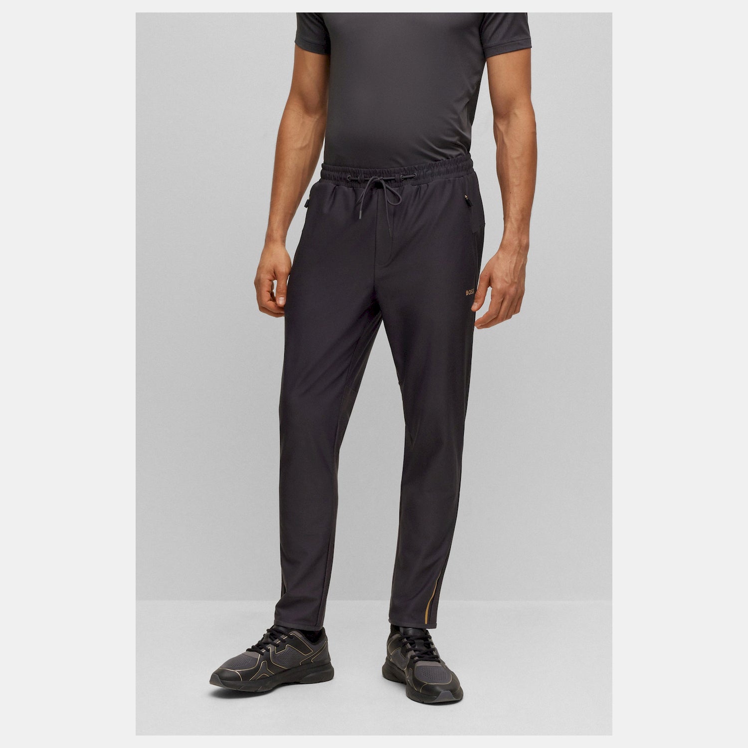 Boss Calcas Training Pants Hicon Active 1 Dk.grey Cinza Escuro_shot4