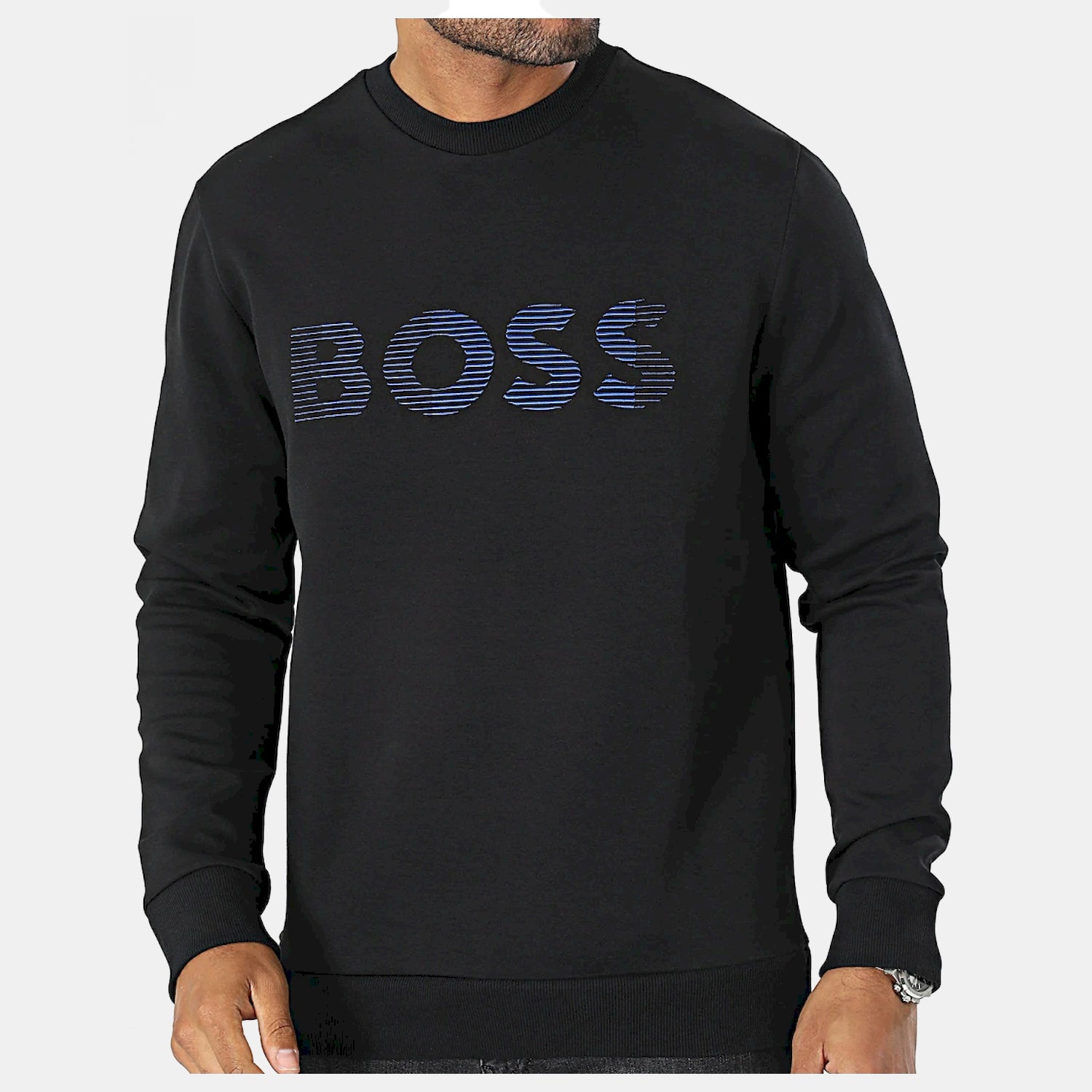 Boss Camisola Sweat Salbo 1 504935 Black Preto_shot1