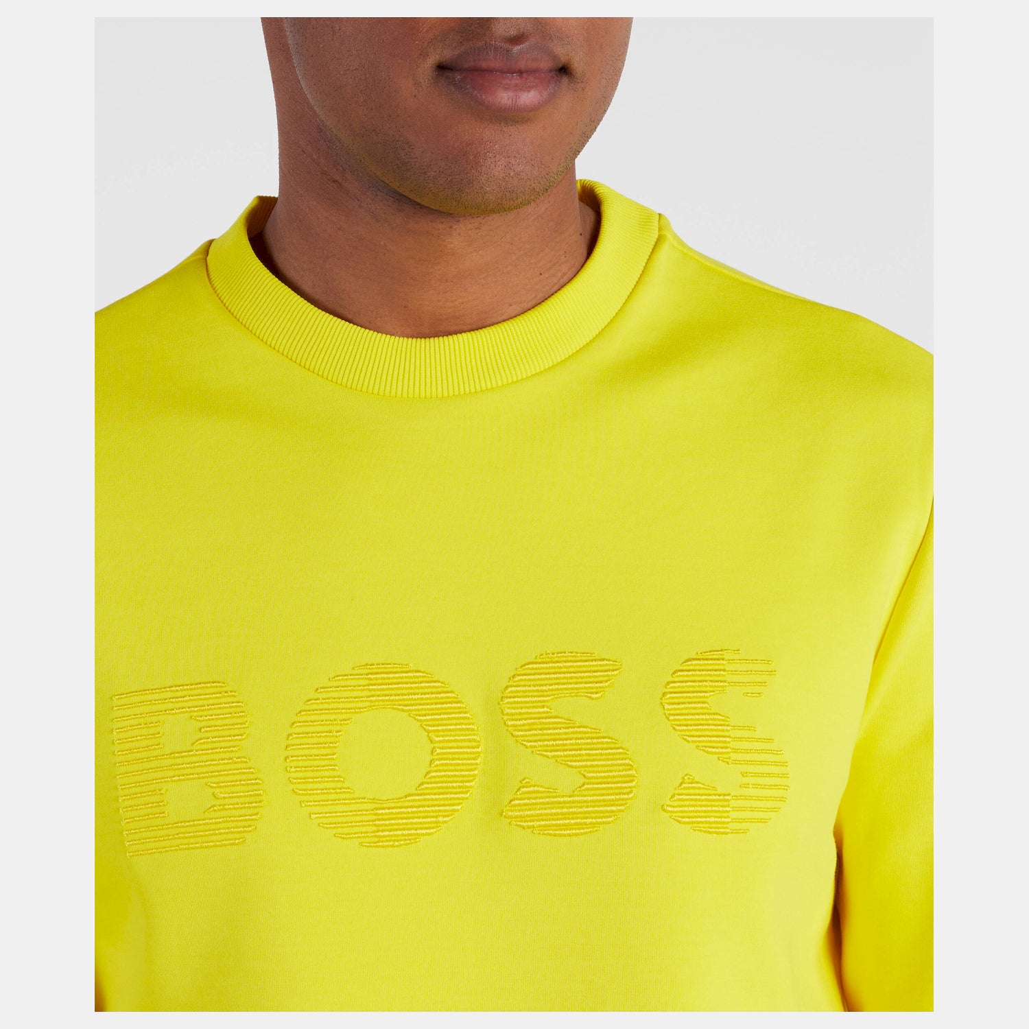 Boss Camisola Sweat Salbo 1 504935 Yellow Amarelo_shot3