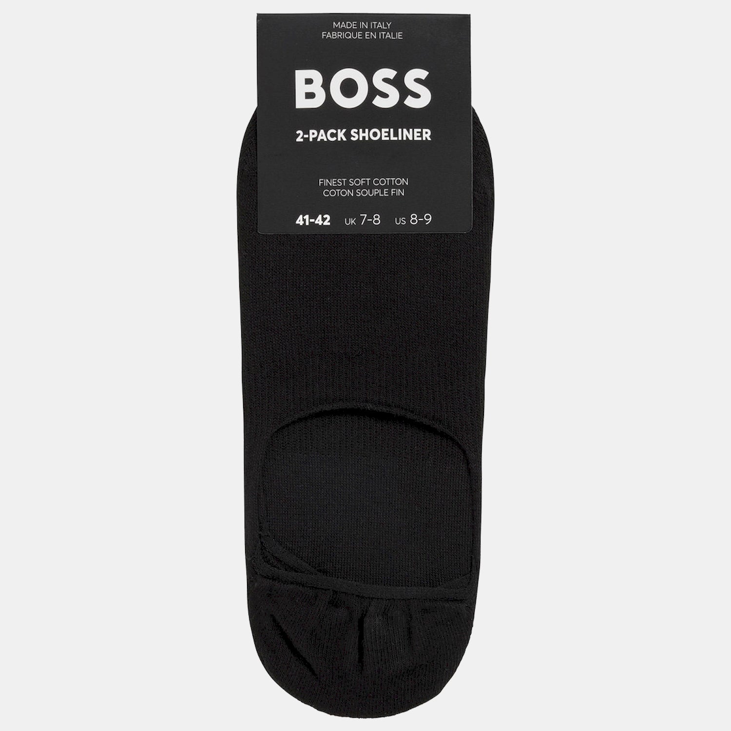 Boss Meias Socks Shoeliner Black Preto_shot2