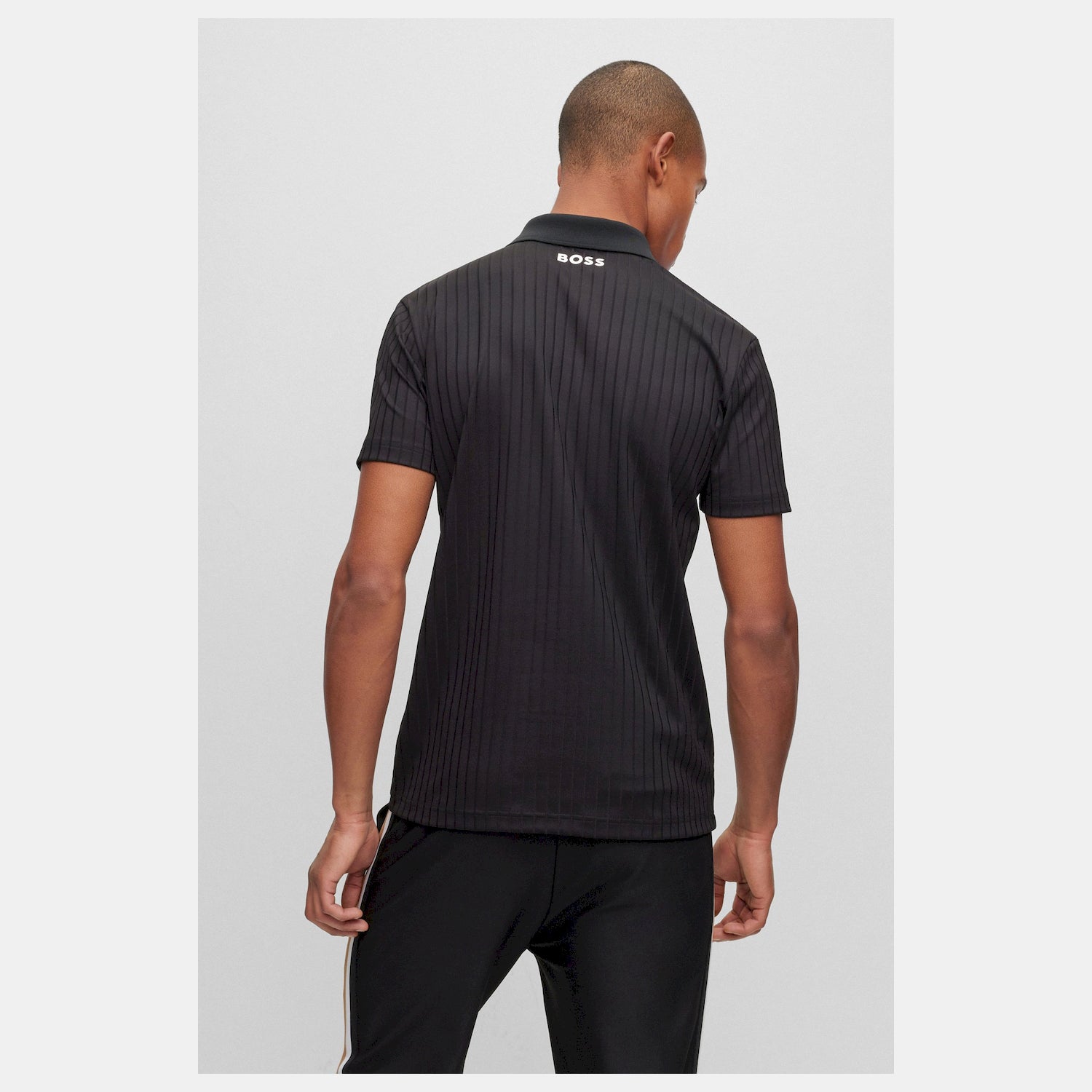 Boss Polo  Paddytech Black Preto_shot3