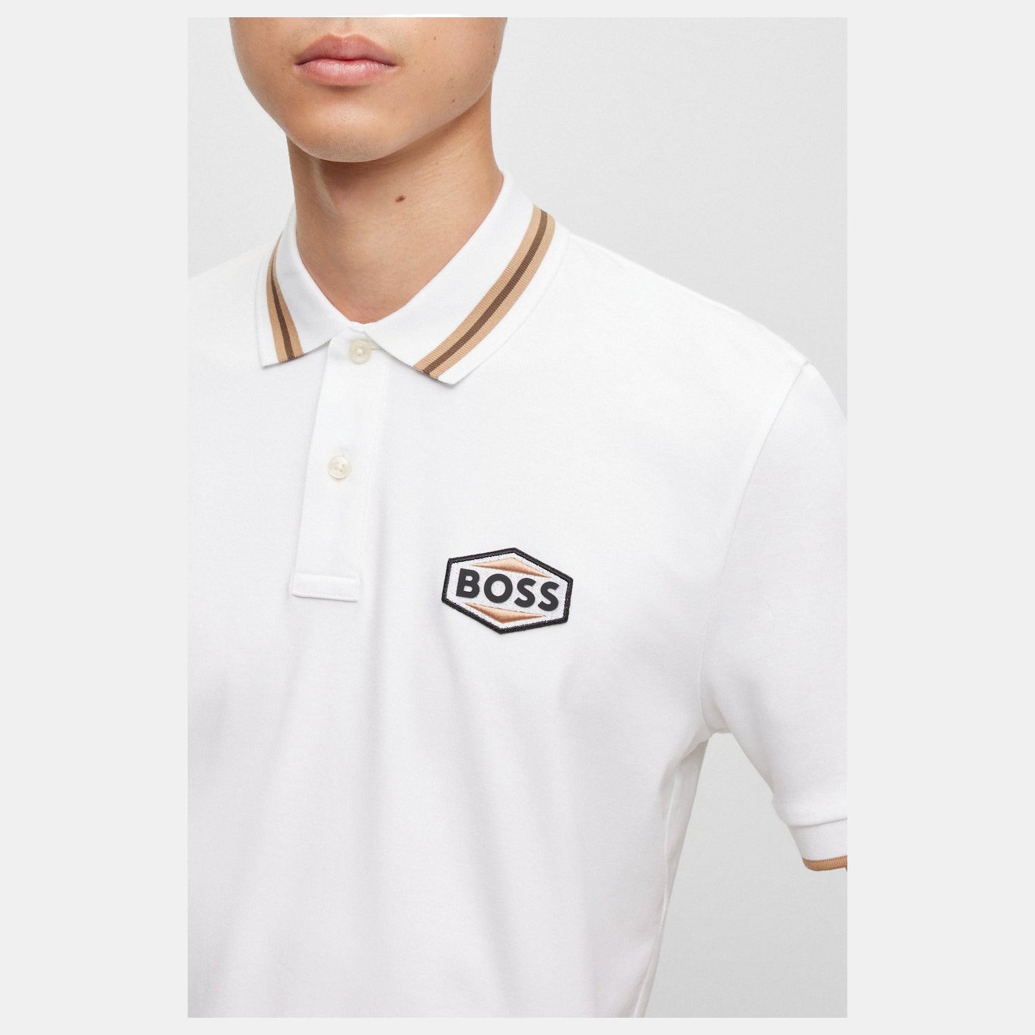 Boss Polo  Parlay194 White Branco_shot2