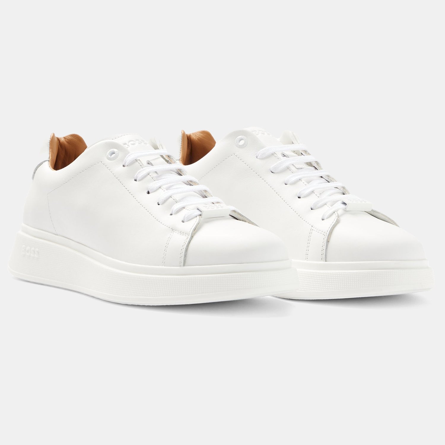 Boss Sapatilhas Sneakers Shoes Bulton Runn It White Branco_shot1