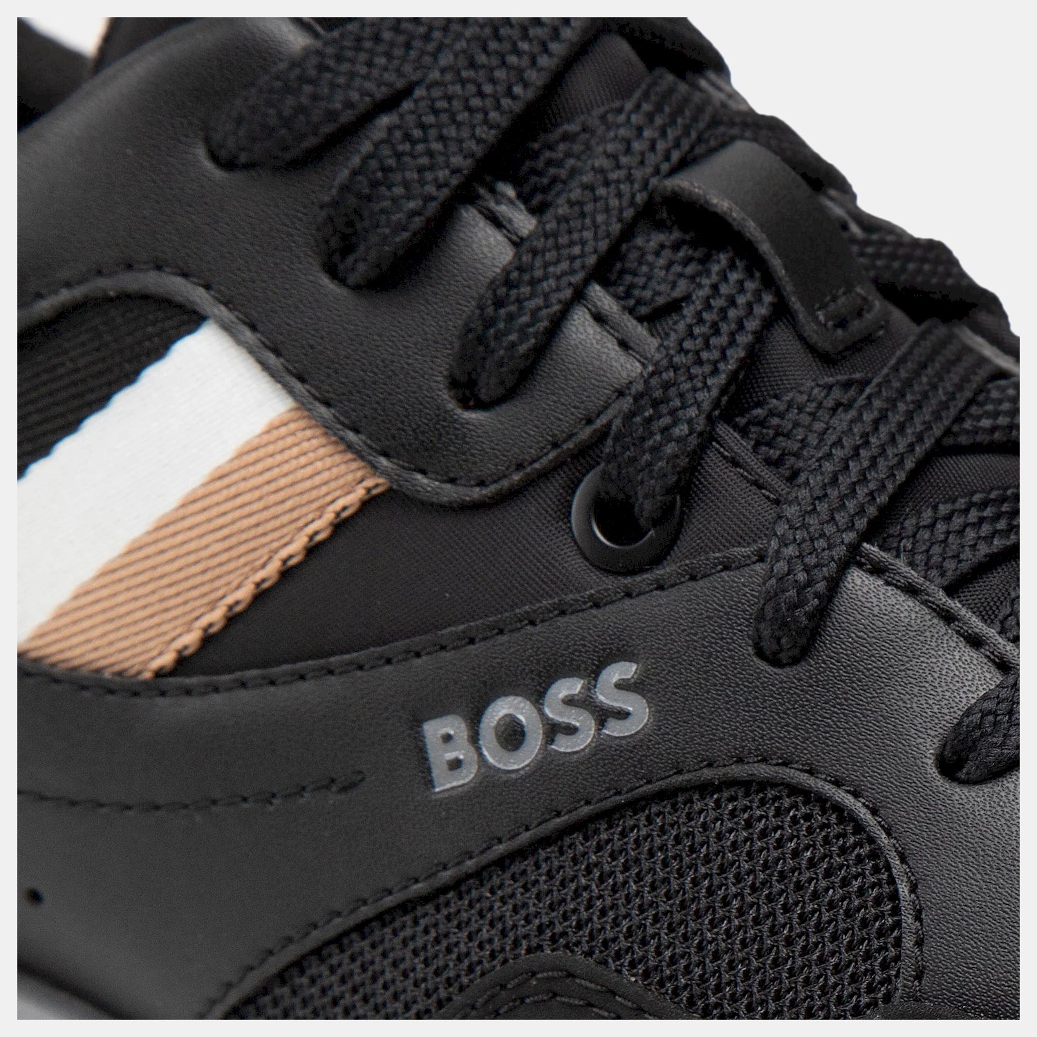 Boss Sapatilhas Sneakers Shoes Jonah Runn Mxm Black Preto_shot3