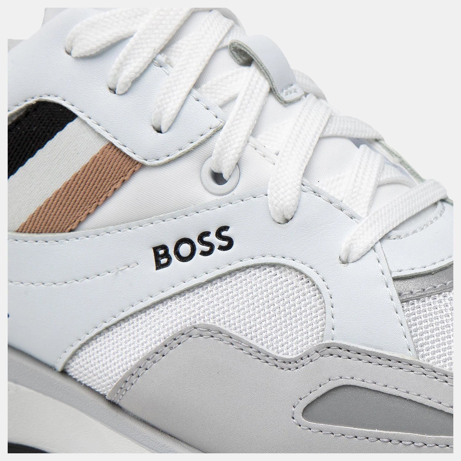 Boss Sapatilhas Sneakers Shoes Jonah Runn Mxm White Branco_shot4