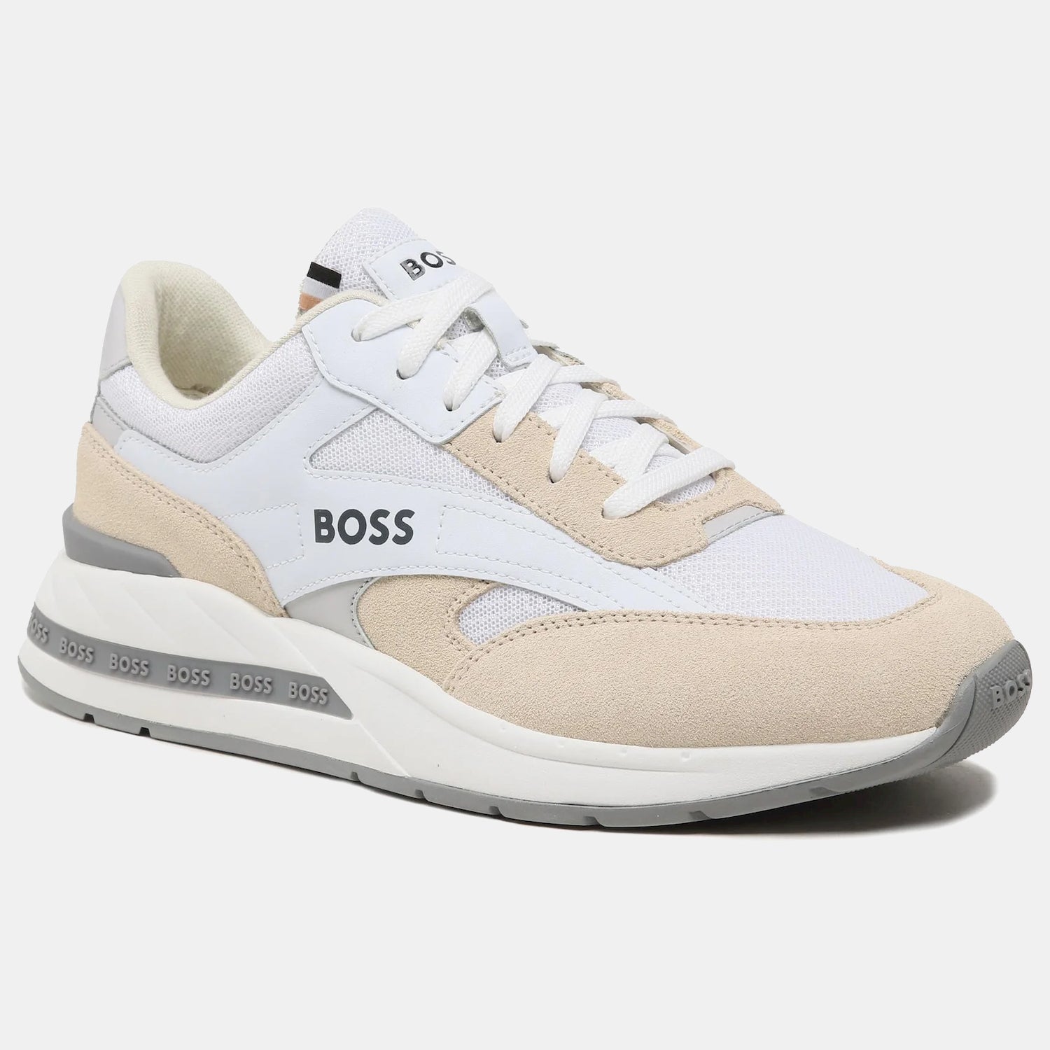 Boss Sapatilhas Sneakers Shoes Kurt Runn Sdme White Branco_shot5