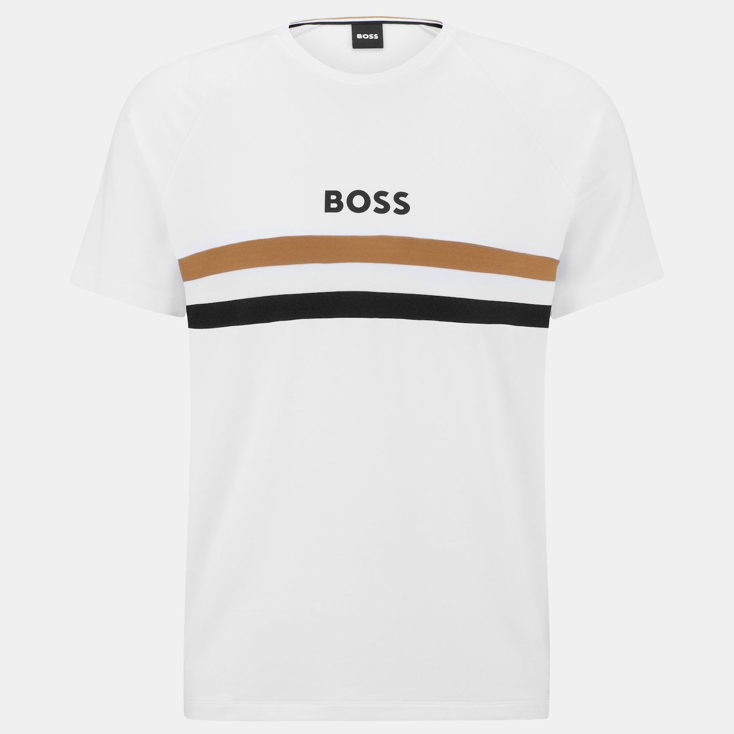 Boss T Shirt Fashion T Shir White Branco_shot1