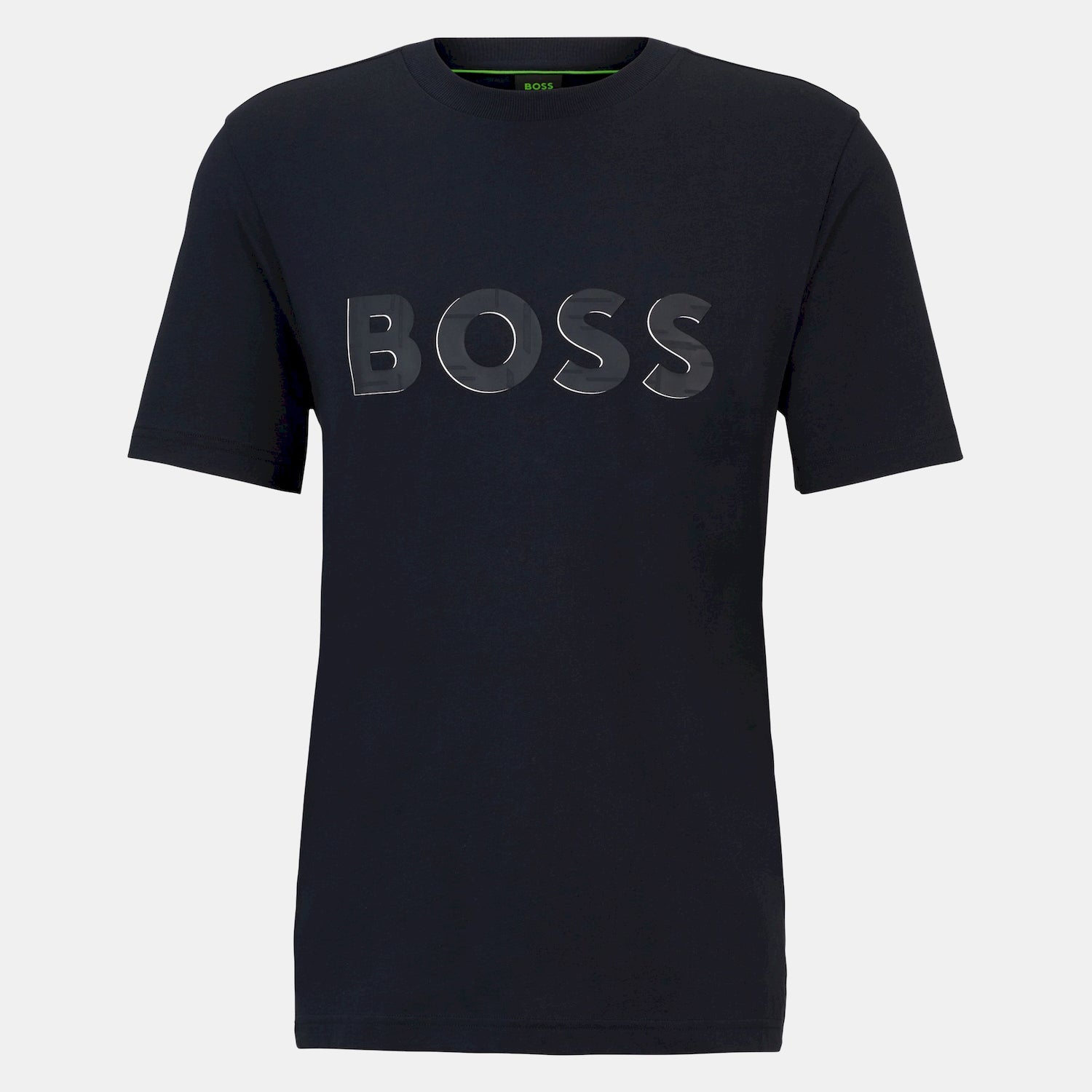 Boss T Shirt Tee 1 Dk.blue Azul Escuro_shot1