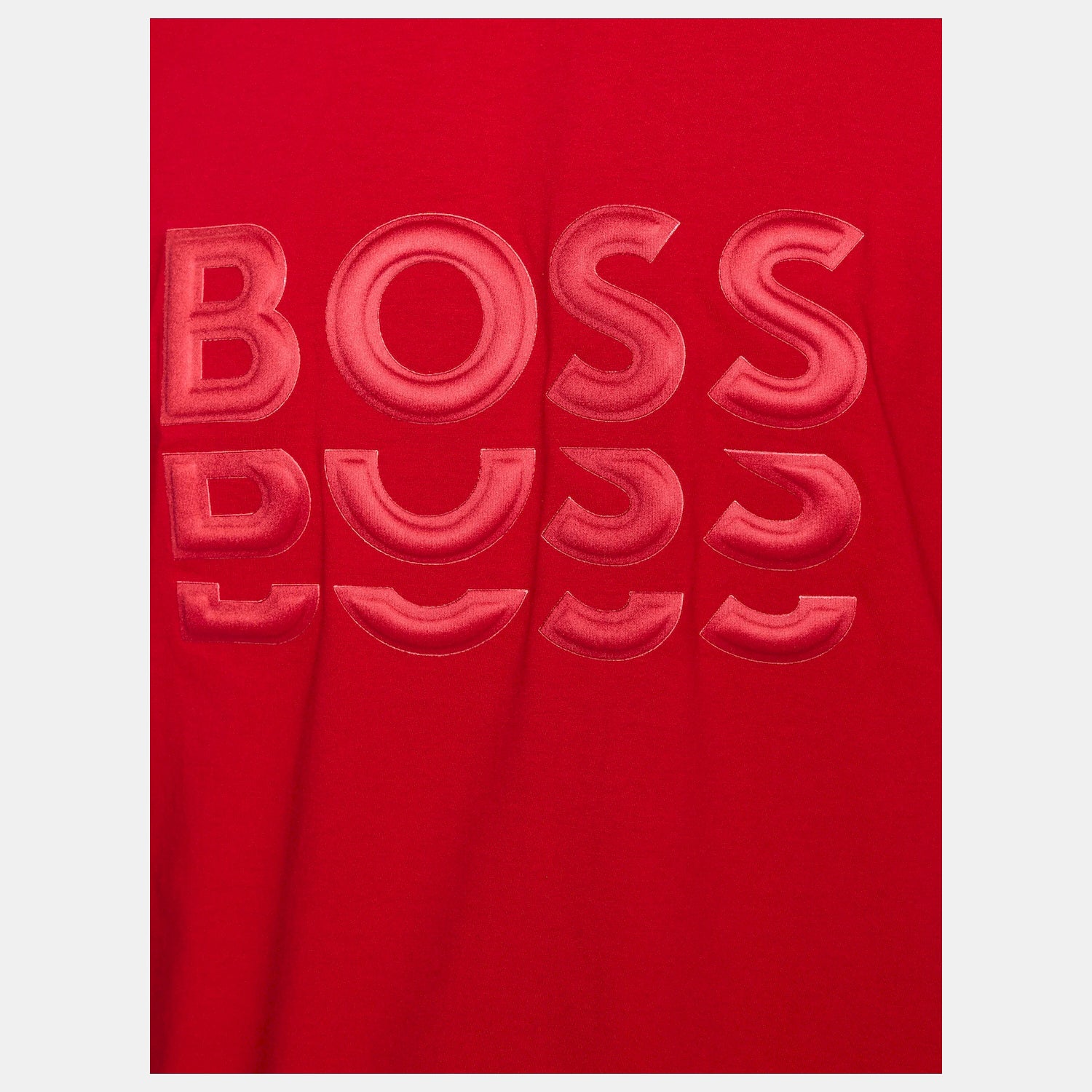 Boss T Shirt Tee 3 50495876 Red Vermelho_shot2