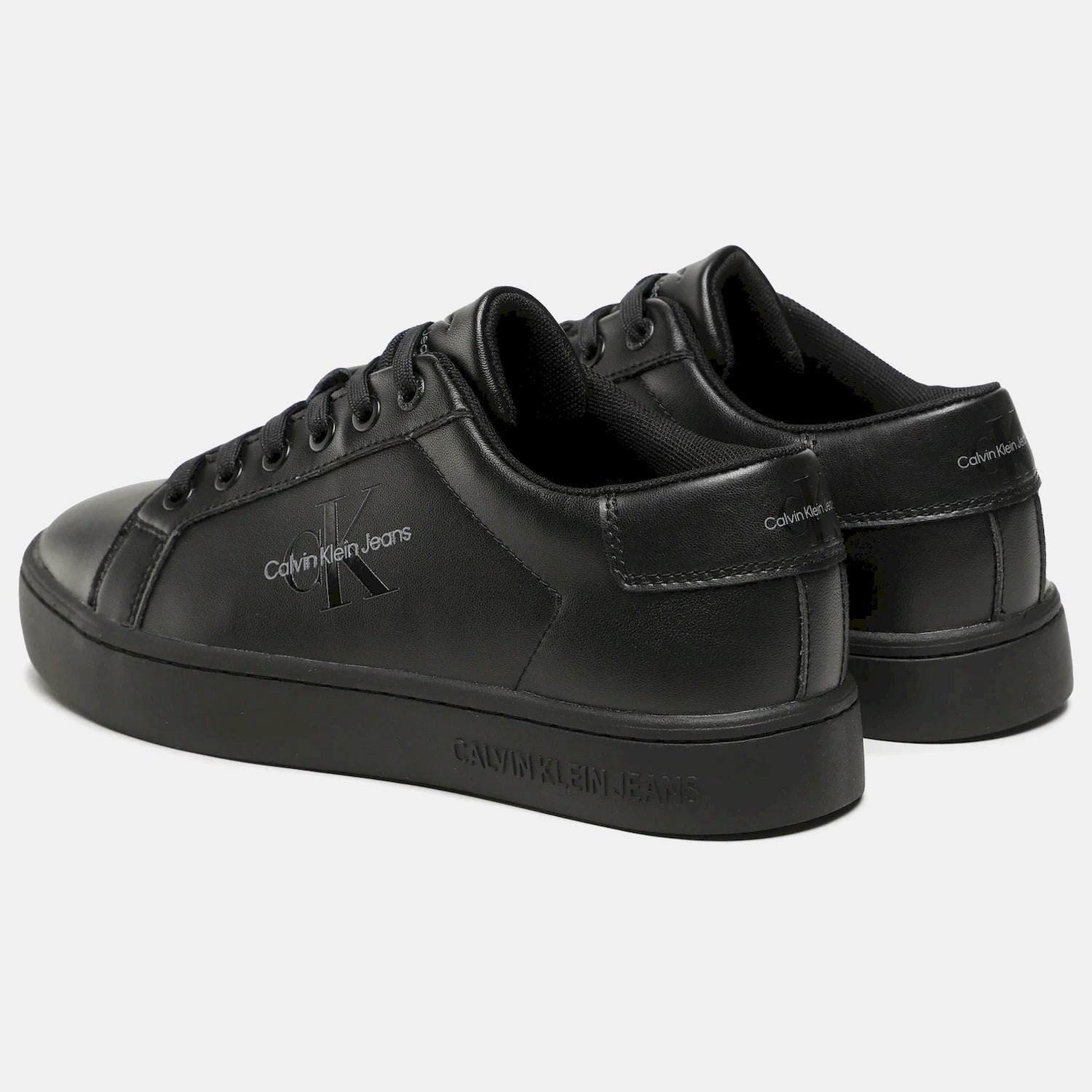Calvin Klein Sapatilhas Sneakers Shoes Ym0ym00491 Triple Blk Preto_shot2