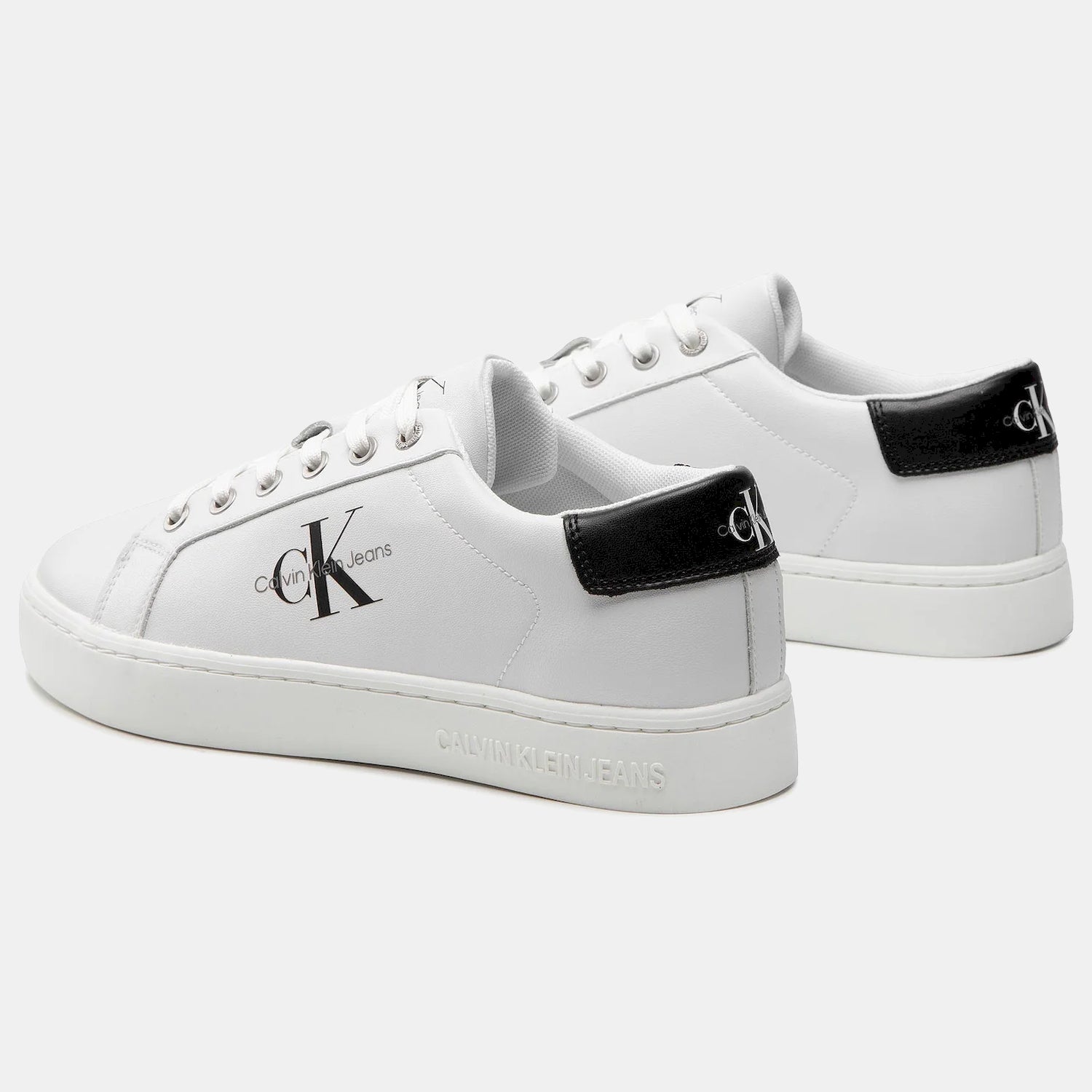 Calvin Klein Sapatilhas Sneakers Shoes Ym0ym00491 White Branco_shot2