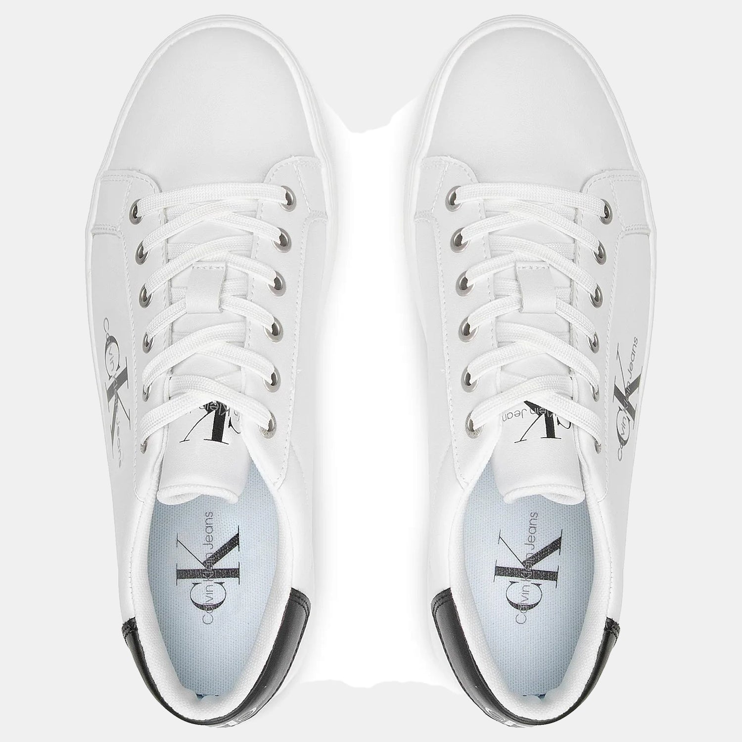 Calvin Klein Sapatilhas Sneakers Shoes Ym0ym00491 White Branco_shot4