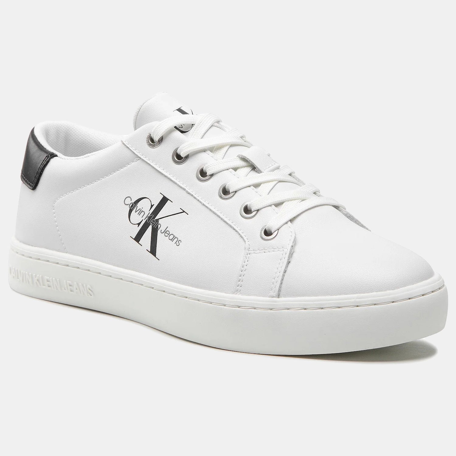 Calvin Klein Sapatilhas Sneakers Shoes Ym0ym00491 White Branco_shot5