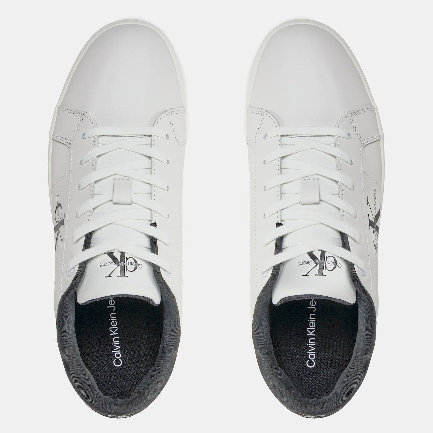 Calvin Klein Sapatilhas Sneakers Shoes Ym0ym00864 Whi Black Branco Preto_shot4