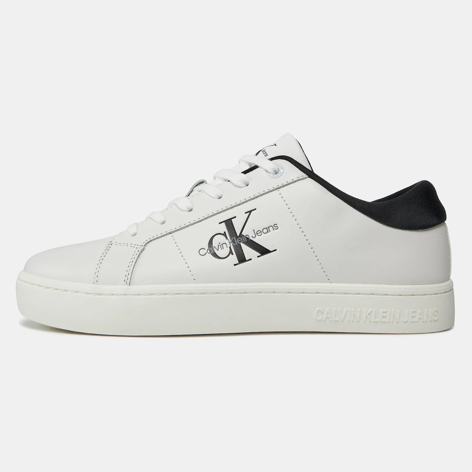 Calvin Klein Sapatilhas Sneakers Shoes Ym0ym00864 Whi Black Branco Preto_shot5