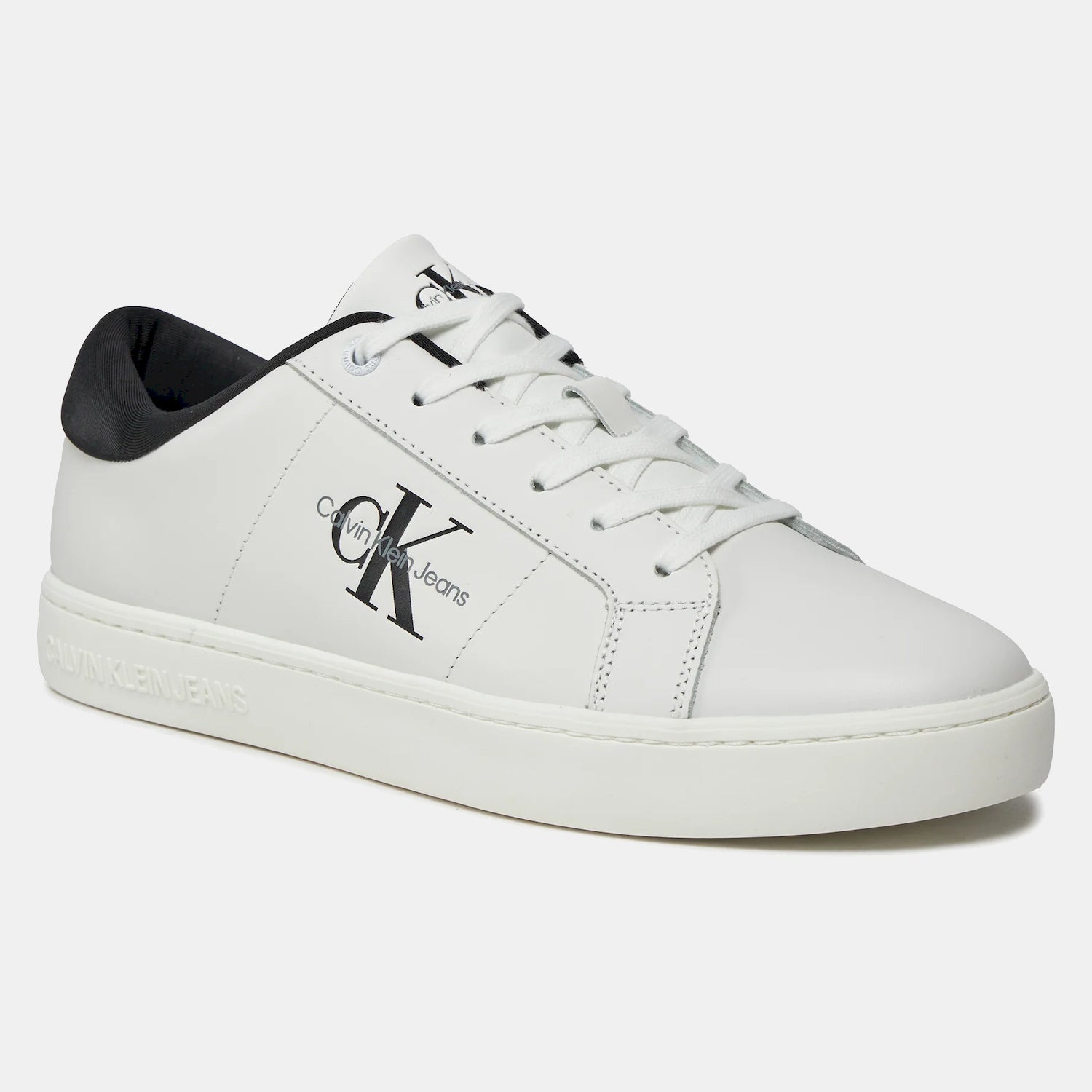 Calvin Klein Sapatilhas Sneakers Shoes Ym0ym00864 Whi Black Branco Preto_shot6