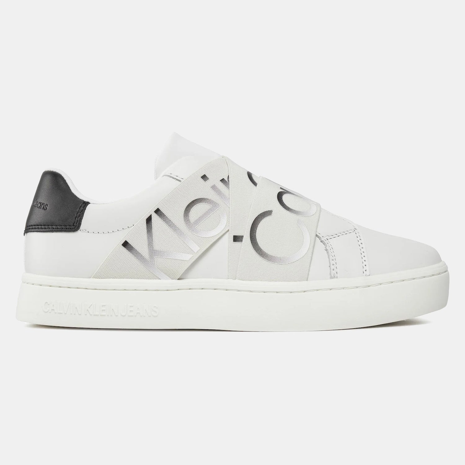 Calvin Klein Sapatilhas Sneakers Shoes Yw0yw01443 White Whi Branco Branco_shot1