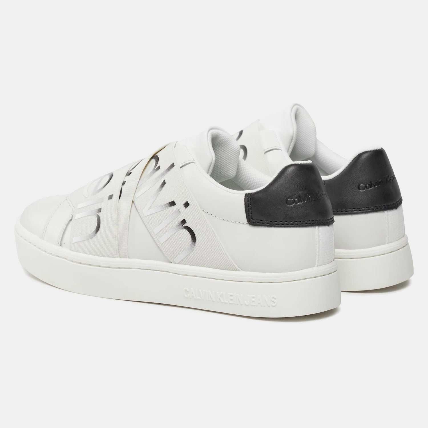 Calvin Klein Sapatilhas Sneakers Shoes Yw0yw01443 White Whi Branco Branco_shot2