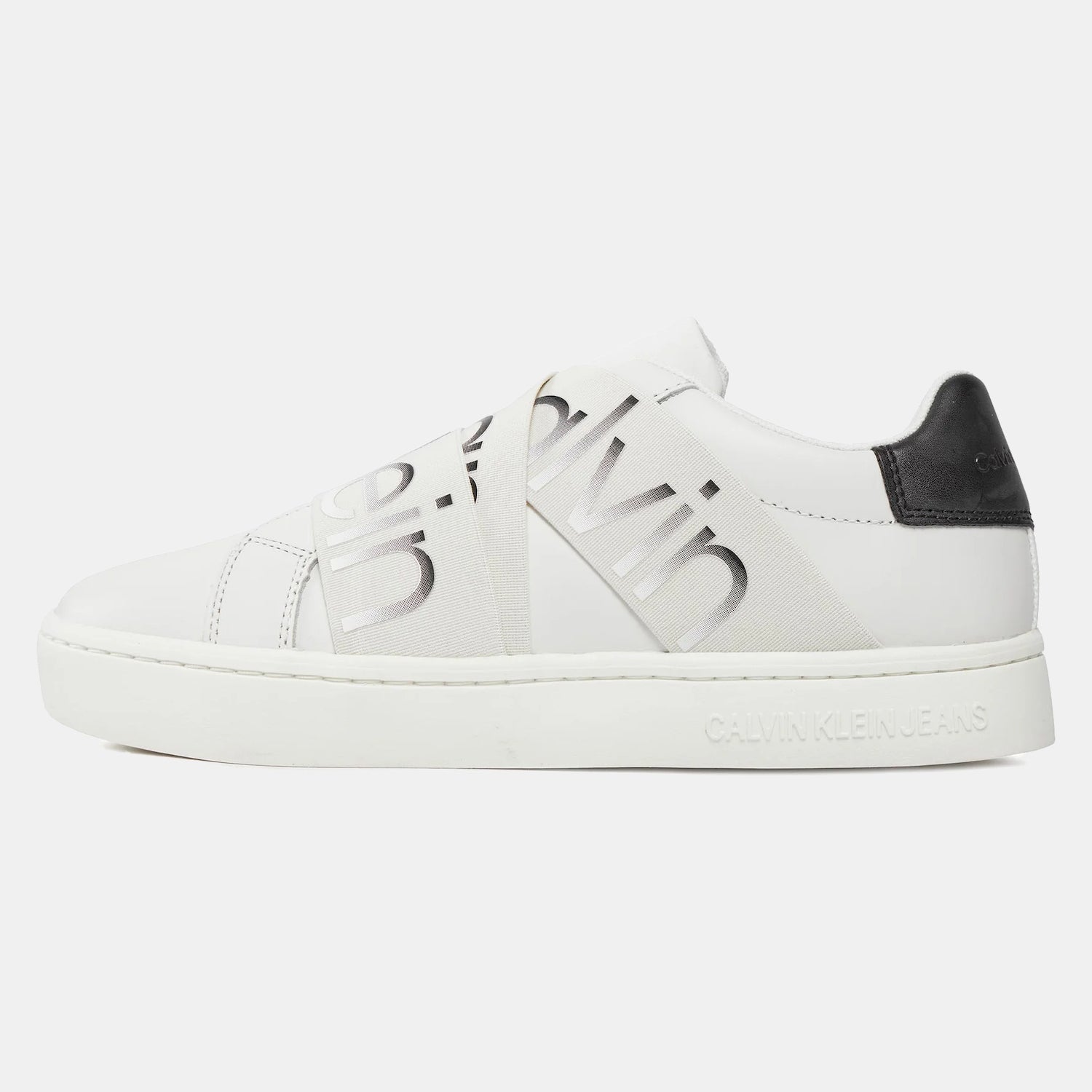 Calvin Klein Sapatilhas Sneakers Shoes Yw0yw01443 White Whi Branco Branco_shot5