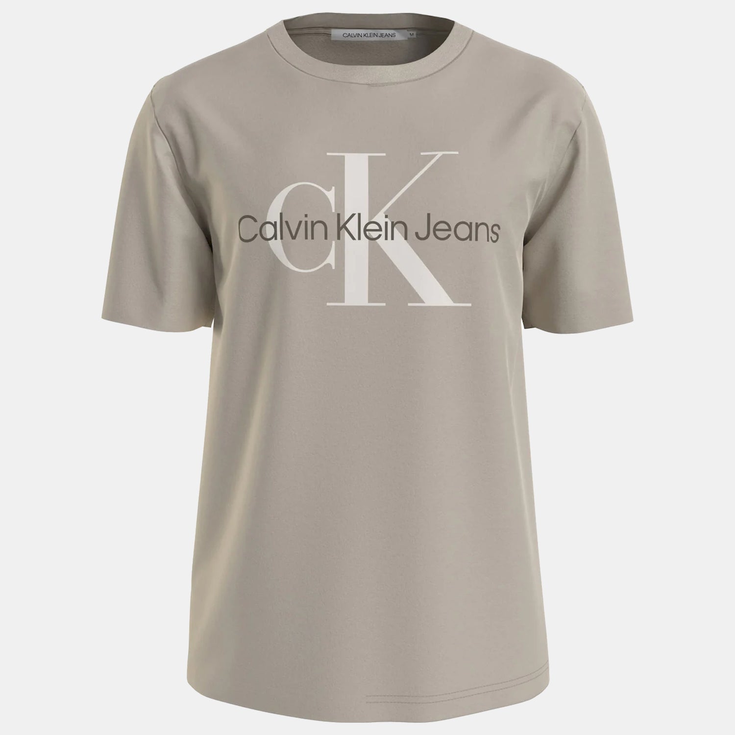 Calvin Klein T Shirt J30j320806 Beige Beige_shot4