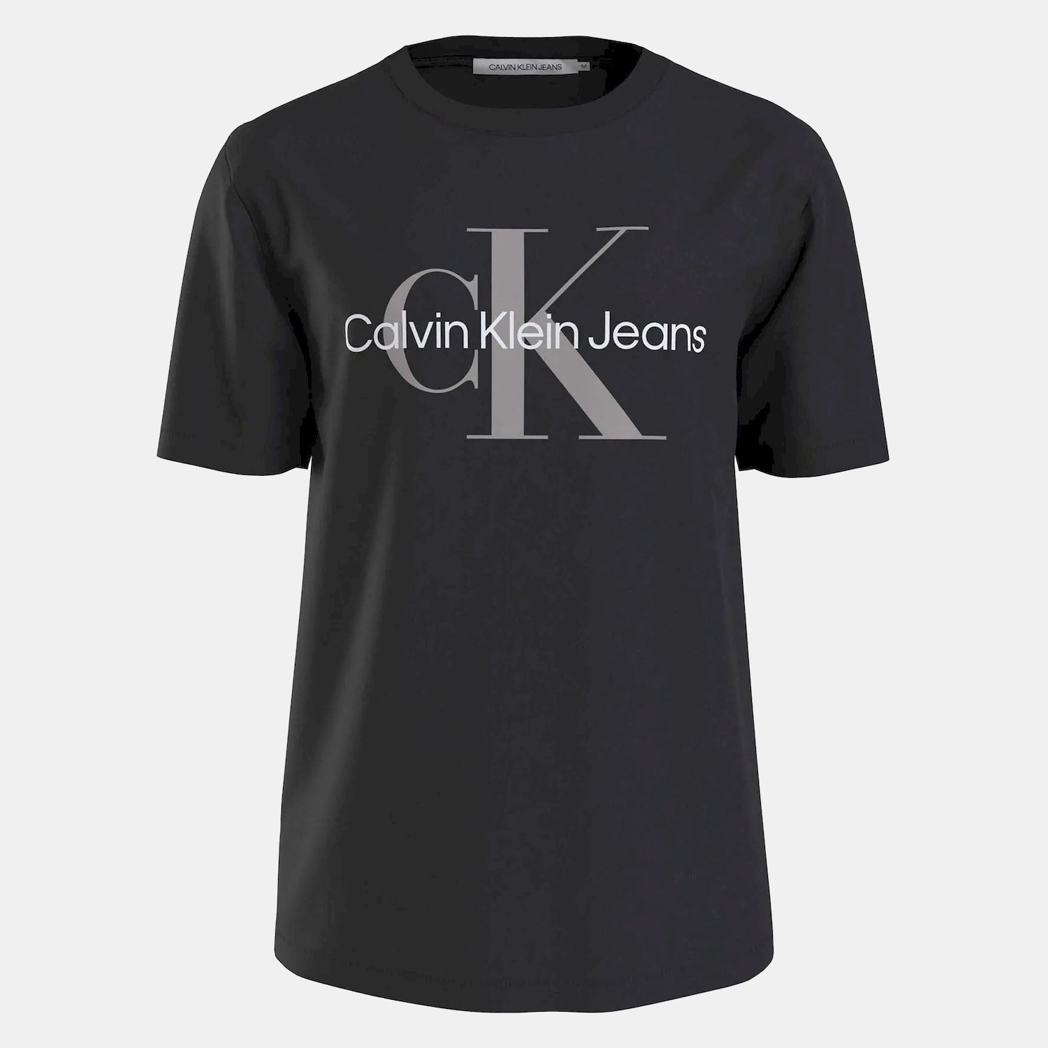 Calvin Klein T Shirt J30j320806 Blk Gry Preto Cinza_shot1