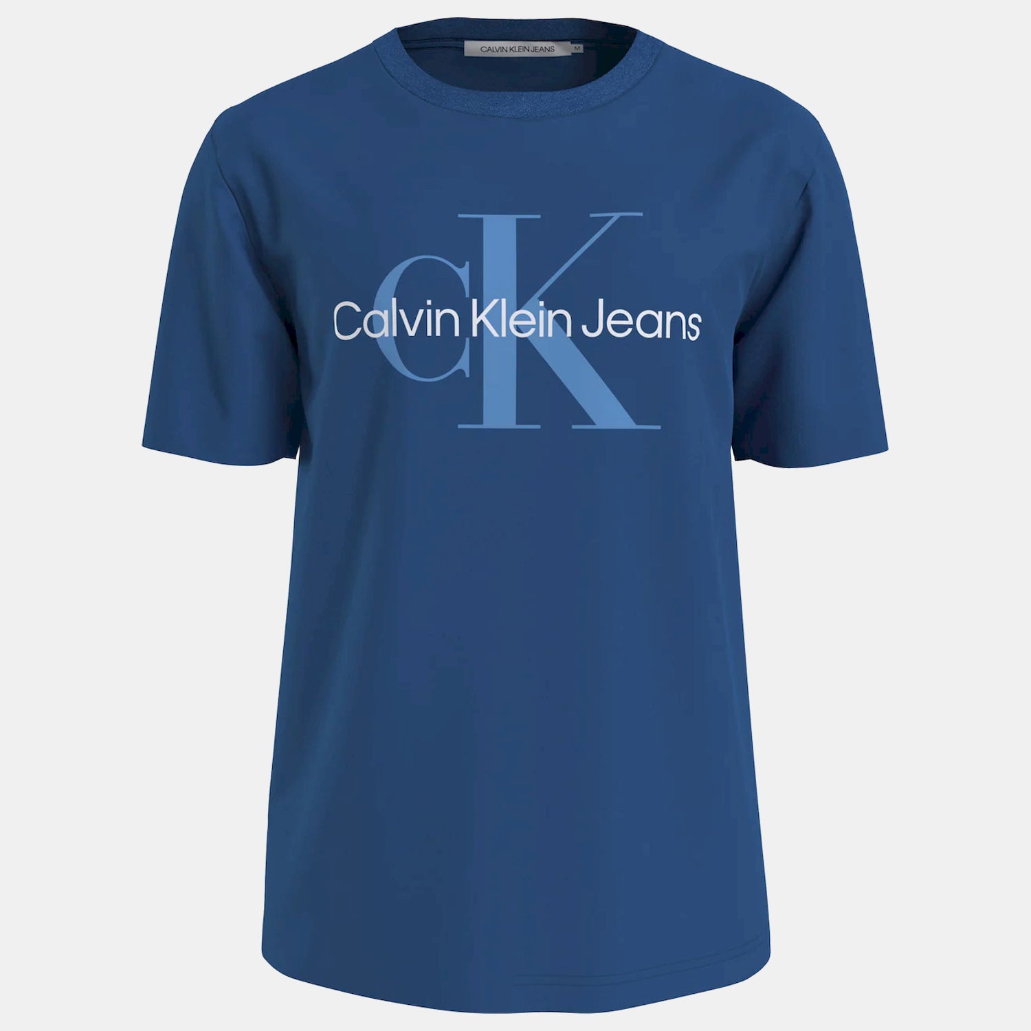 Calvin Klein T Shirt J30j320806 Blue Azul_shot3