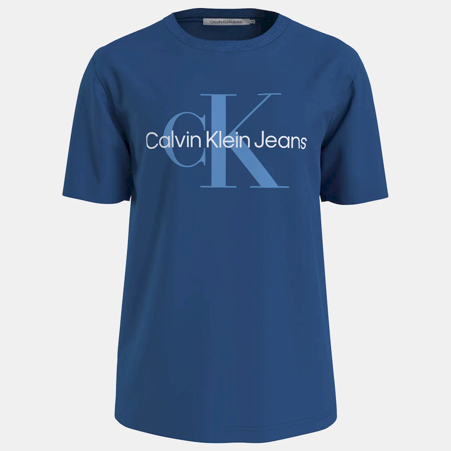 Calvin Klein T Shirt J30j320806 Blue Azul_shot4