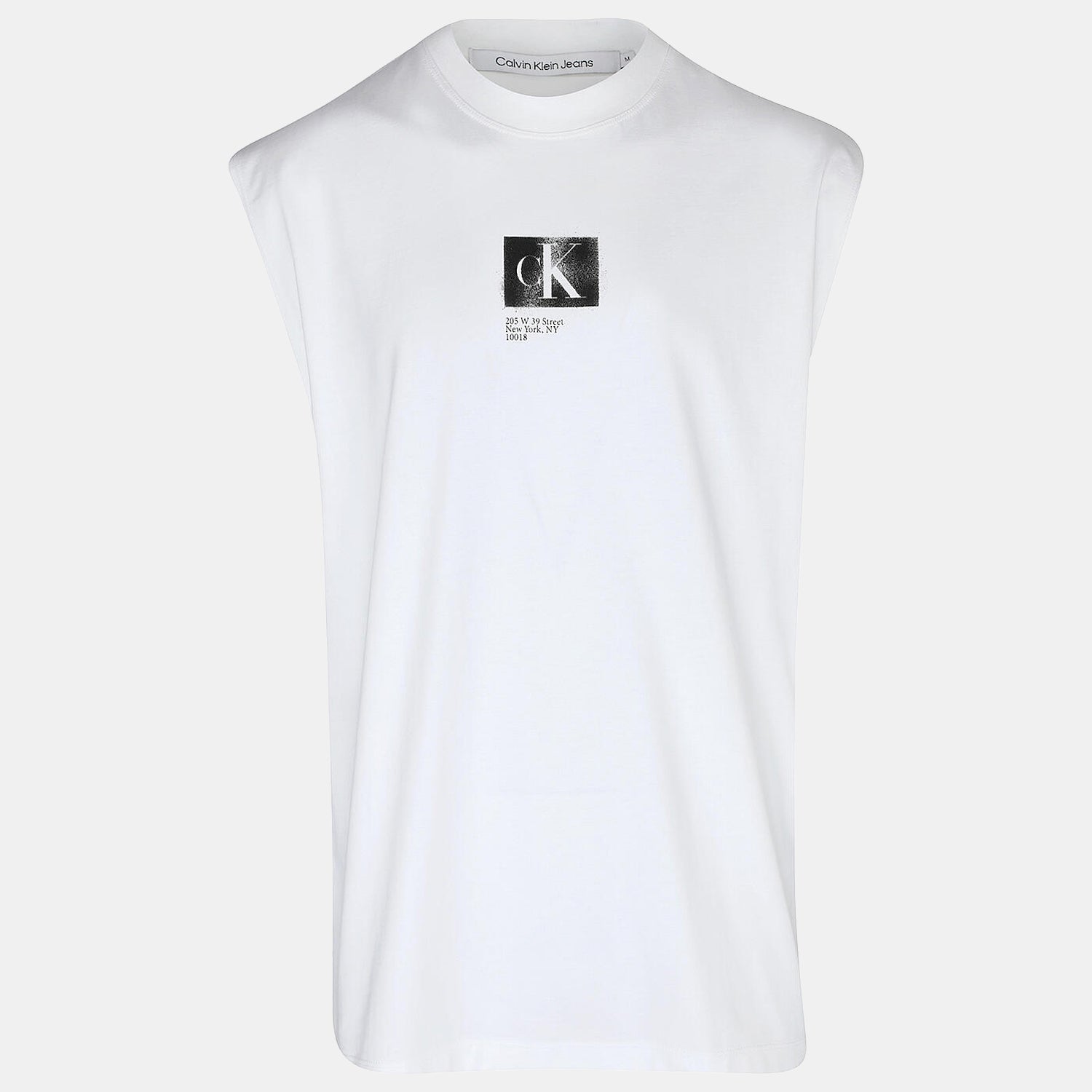 Calvin Klein T Shirt J30j322878 White Branco_shot1