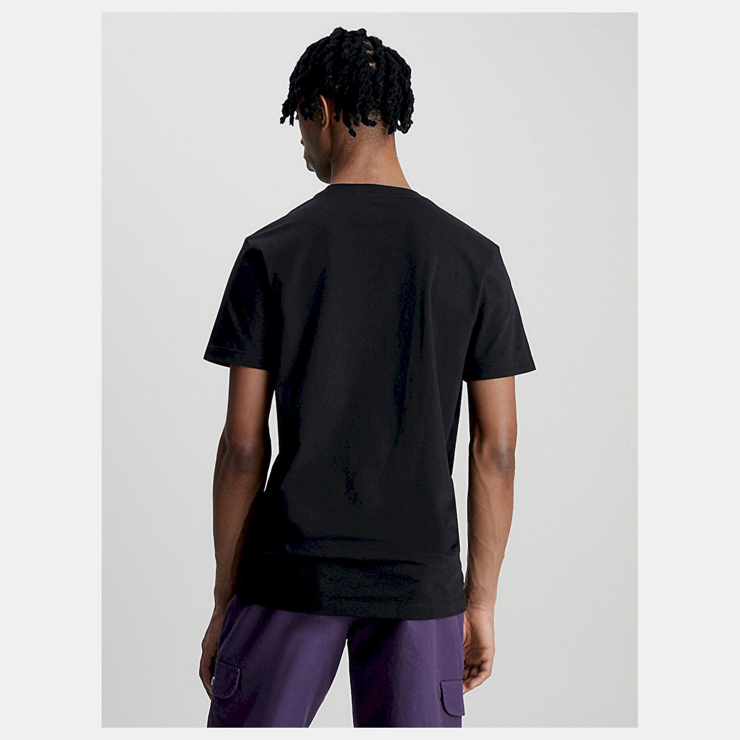 Calvin Klein T Shirt J30j323483 Black Preto_shot4